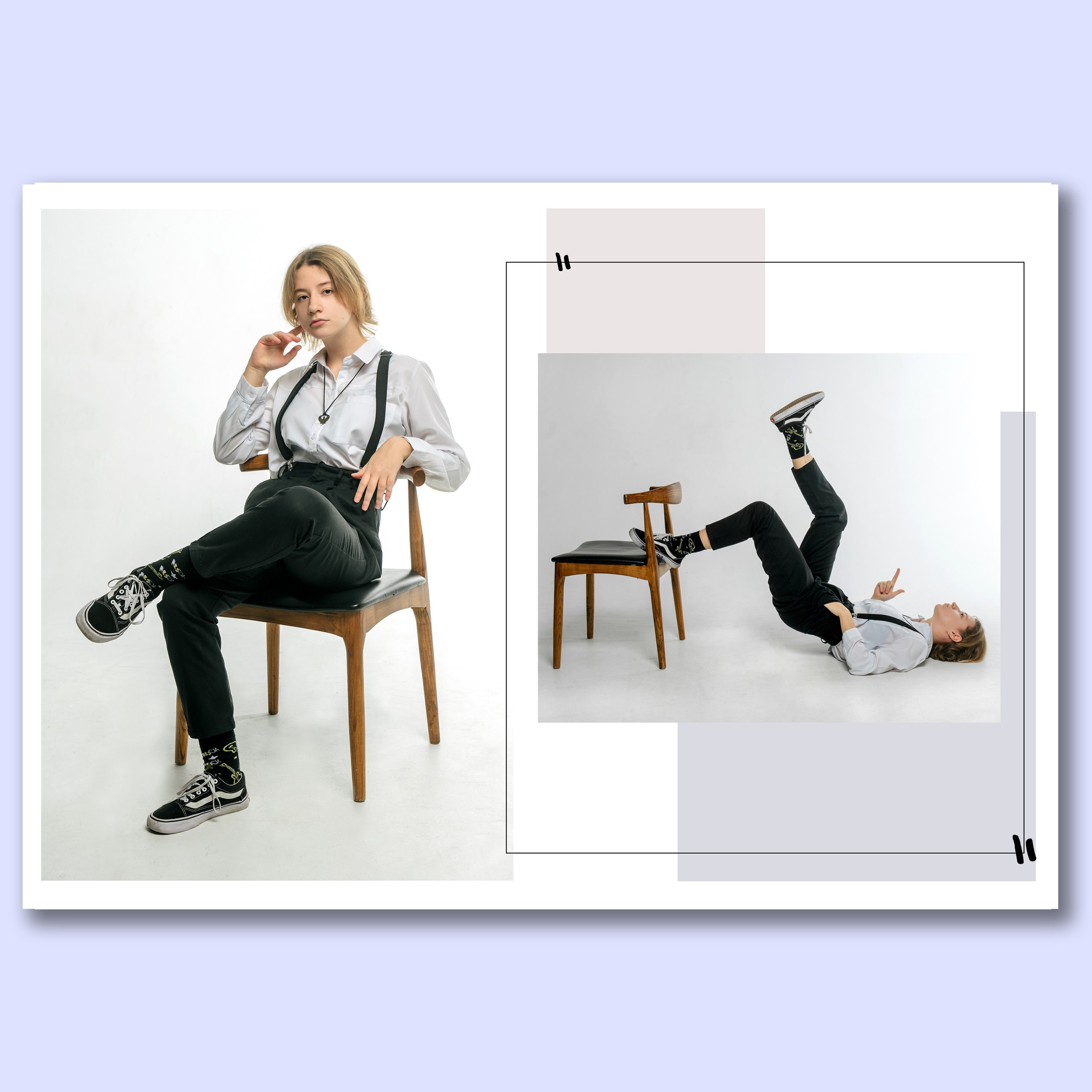 Альбом 8 разворотов. Выпускные альбомы, школьные фотосессии в городе Новороссийске