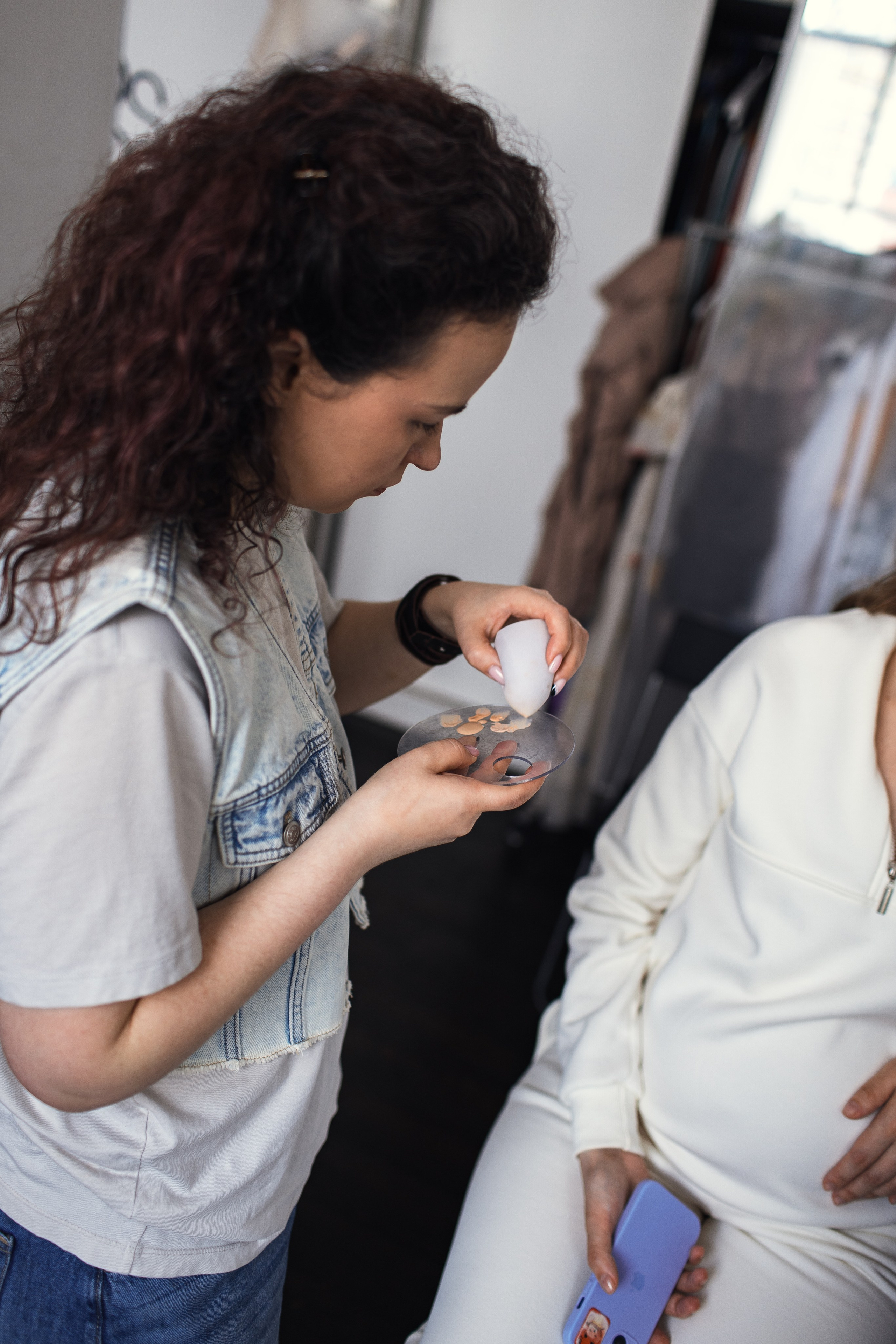 Контент фотосъемка для визажиста. Профессиональный фотограф в Москве и Мо Мария Шантарёва
