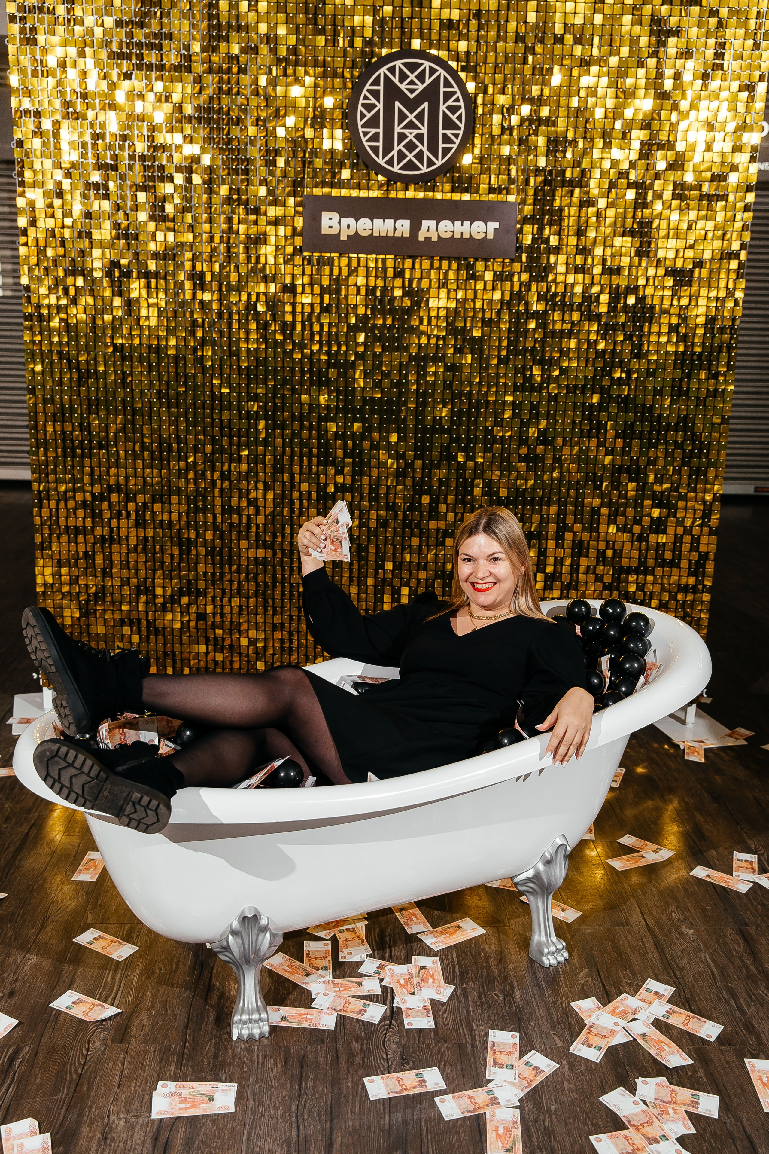 Фотозона+выступление спикеров. Фотограф в Красноярске Надежда Воскресенская