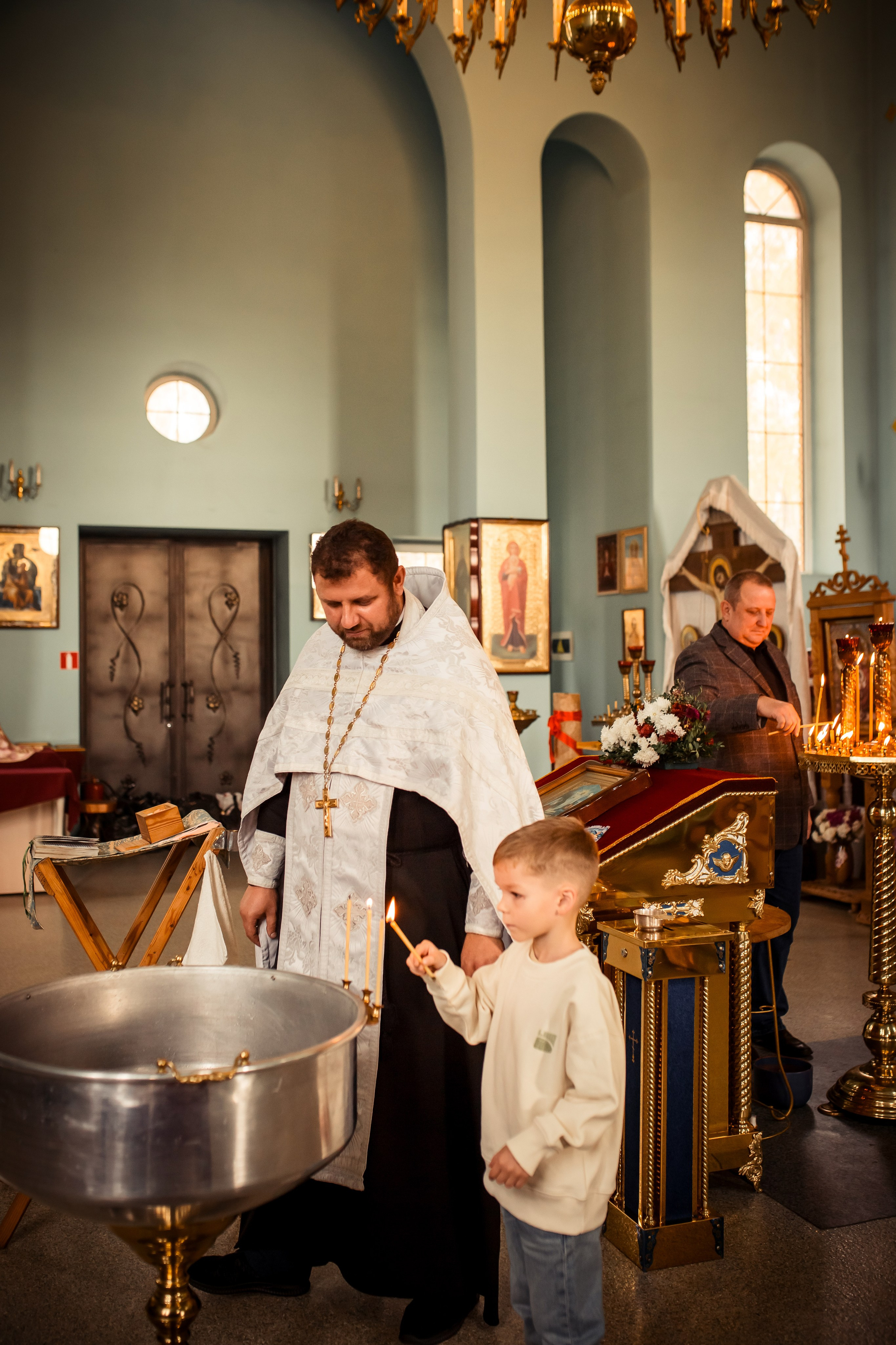 Крещение Верочки