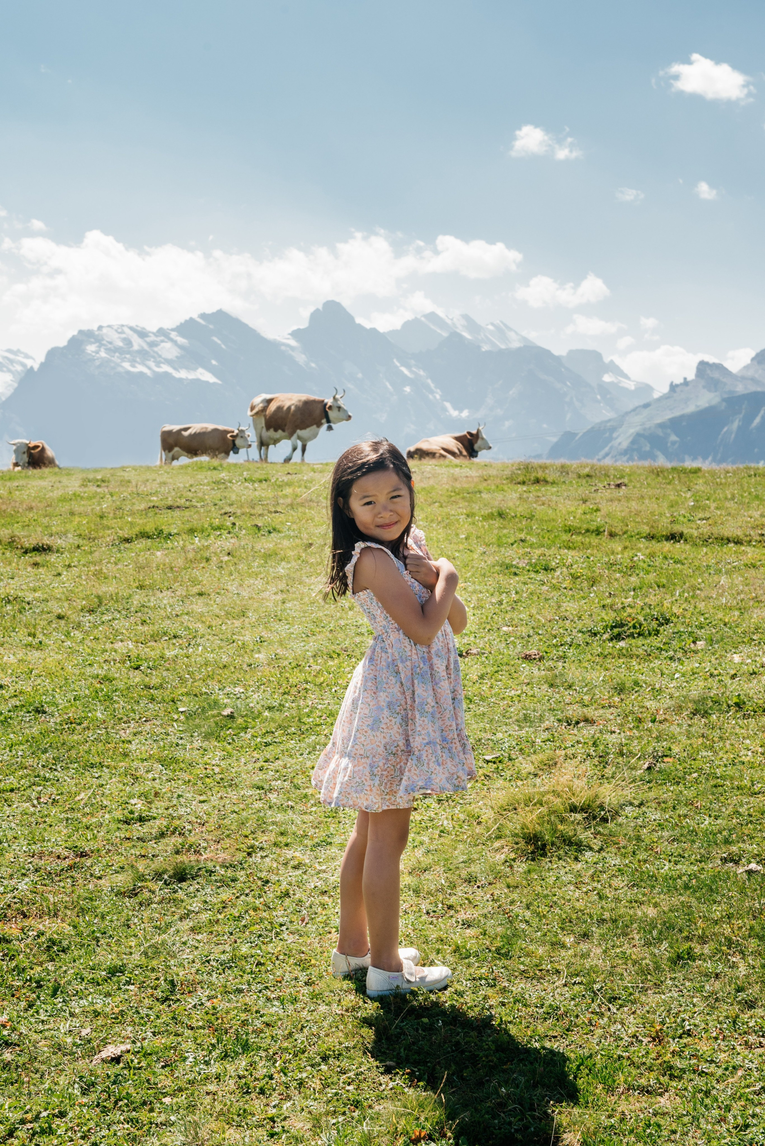 Dorothy, Richard, Zoe and Liam (Mannlichen). Photographer in Switzerland and Europe Anna Alekseenko