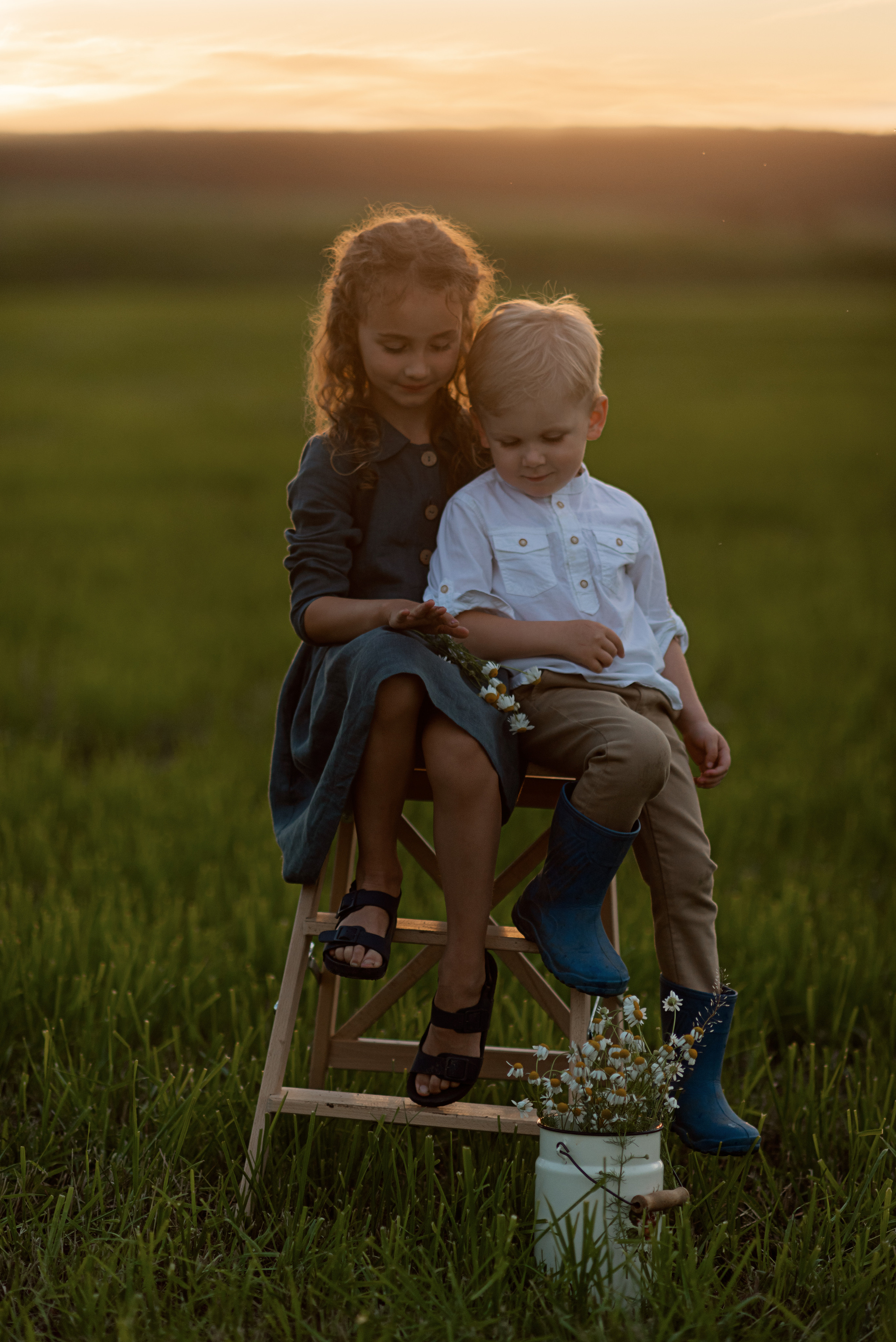 Брат и сестра. Семейный и детский фотограф в Санкт-Петербурге Скибо Марина