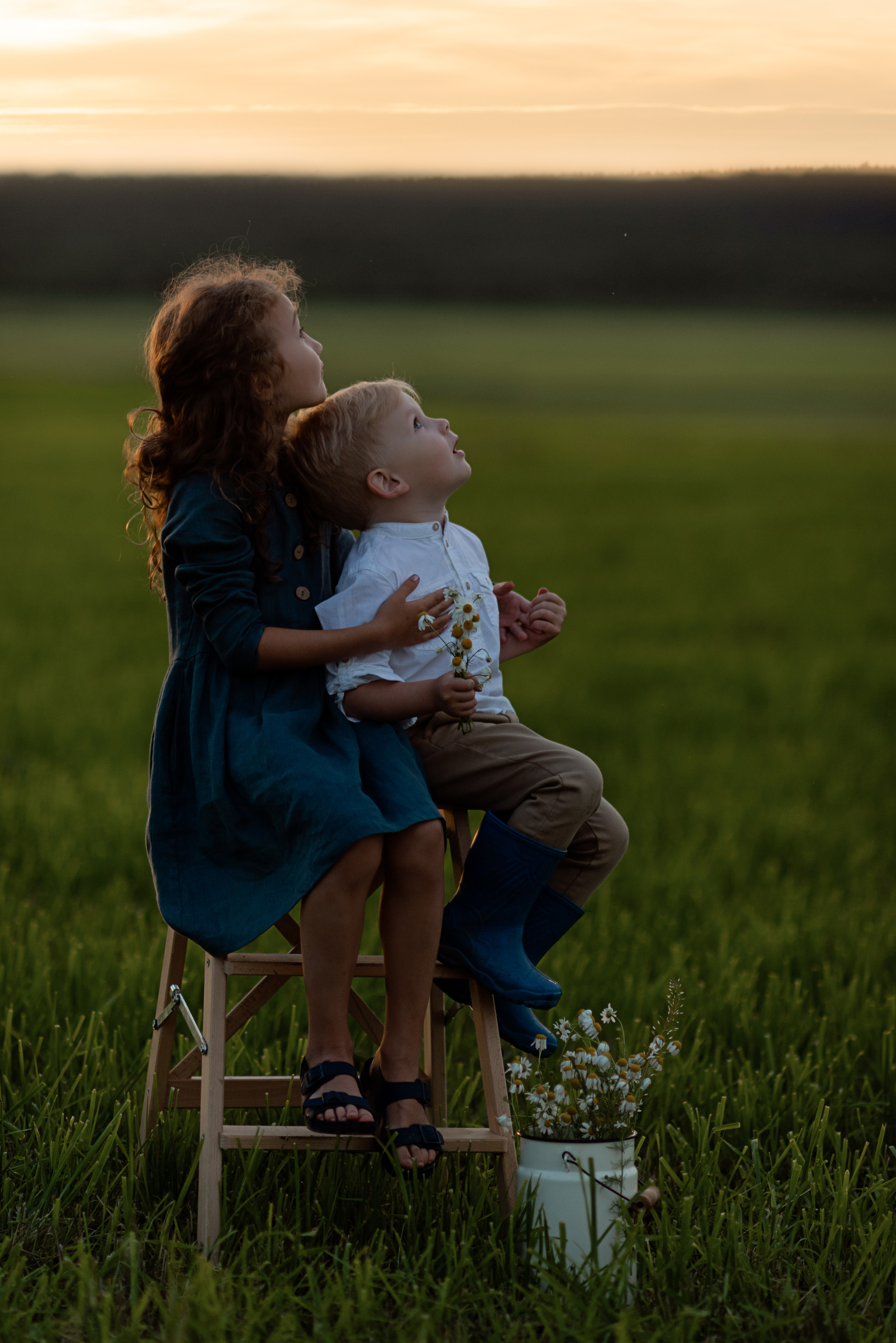 Брат и сестра. Семейный и детский фотограф в Санкт-Петербурге Скибо Марина