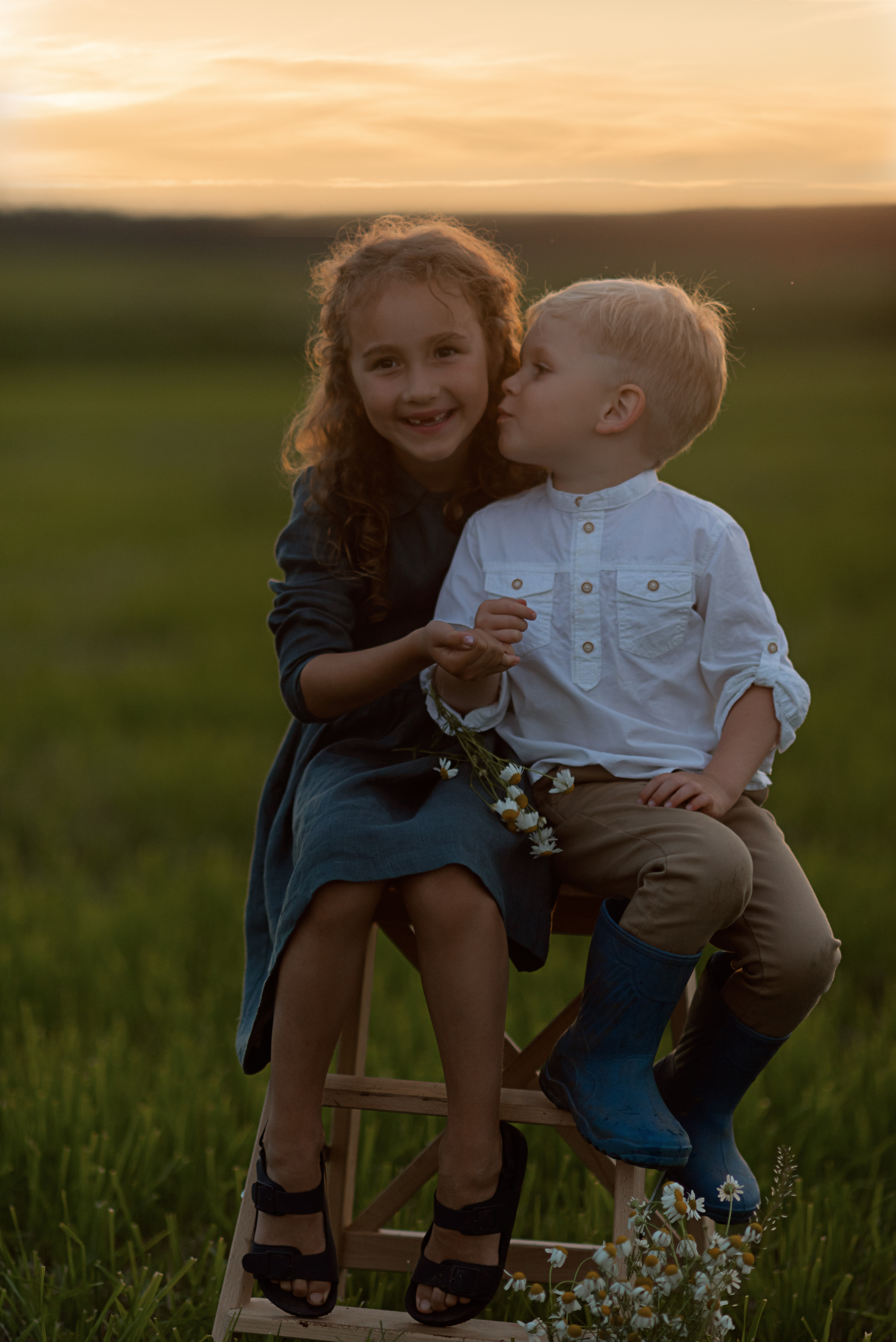 Брат и сестра. Семейный и детский фотограф в Санкт-Петербурге Скибо Марина