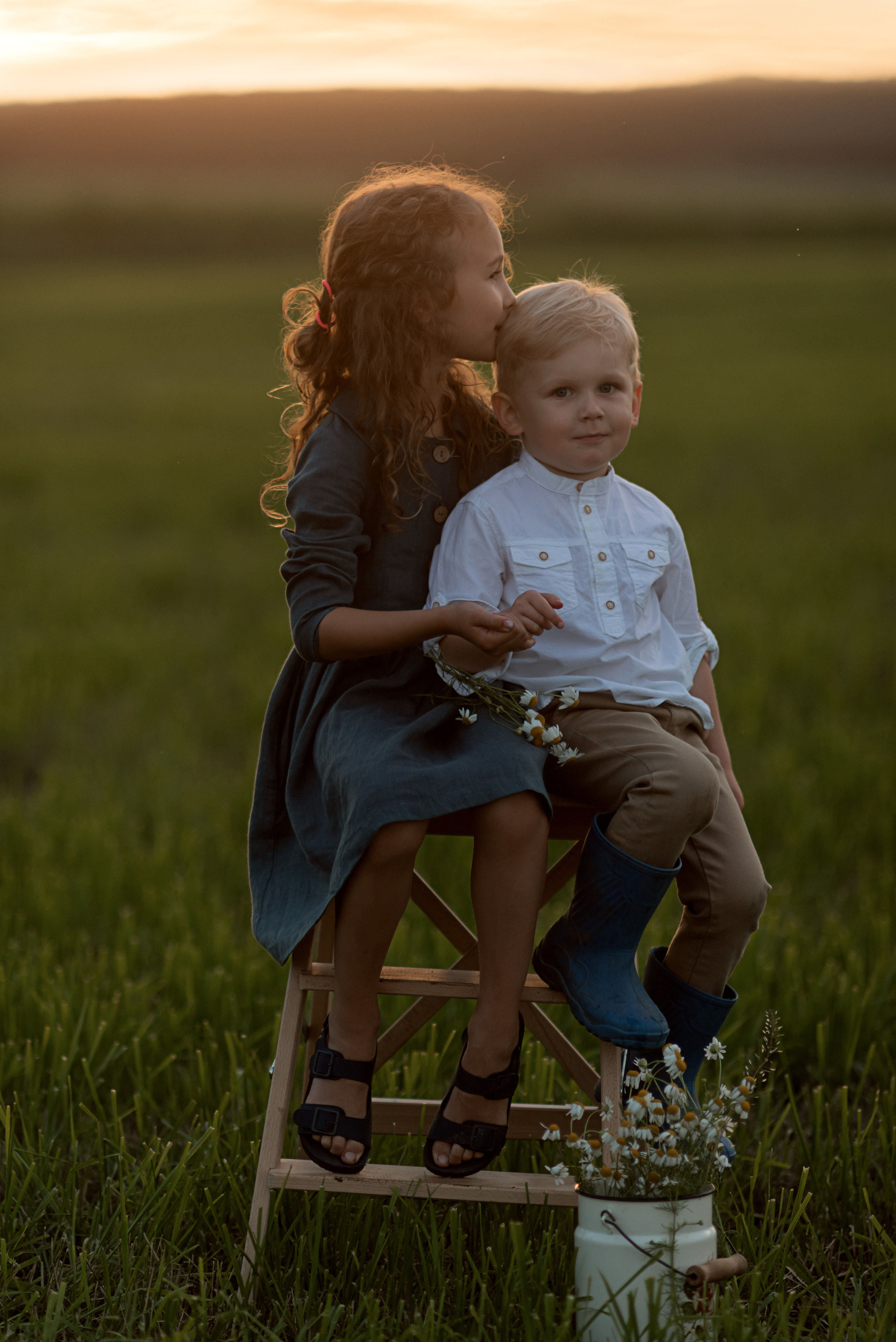 Брат и сестра. Семейный и детский фотограф в Санкт-Петербурге Скибо Марина