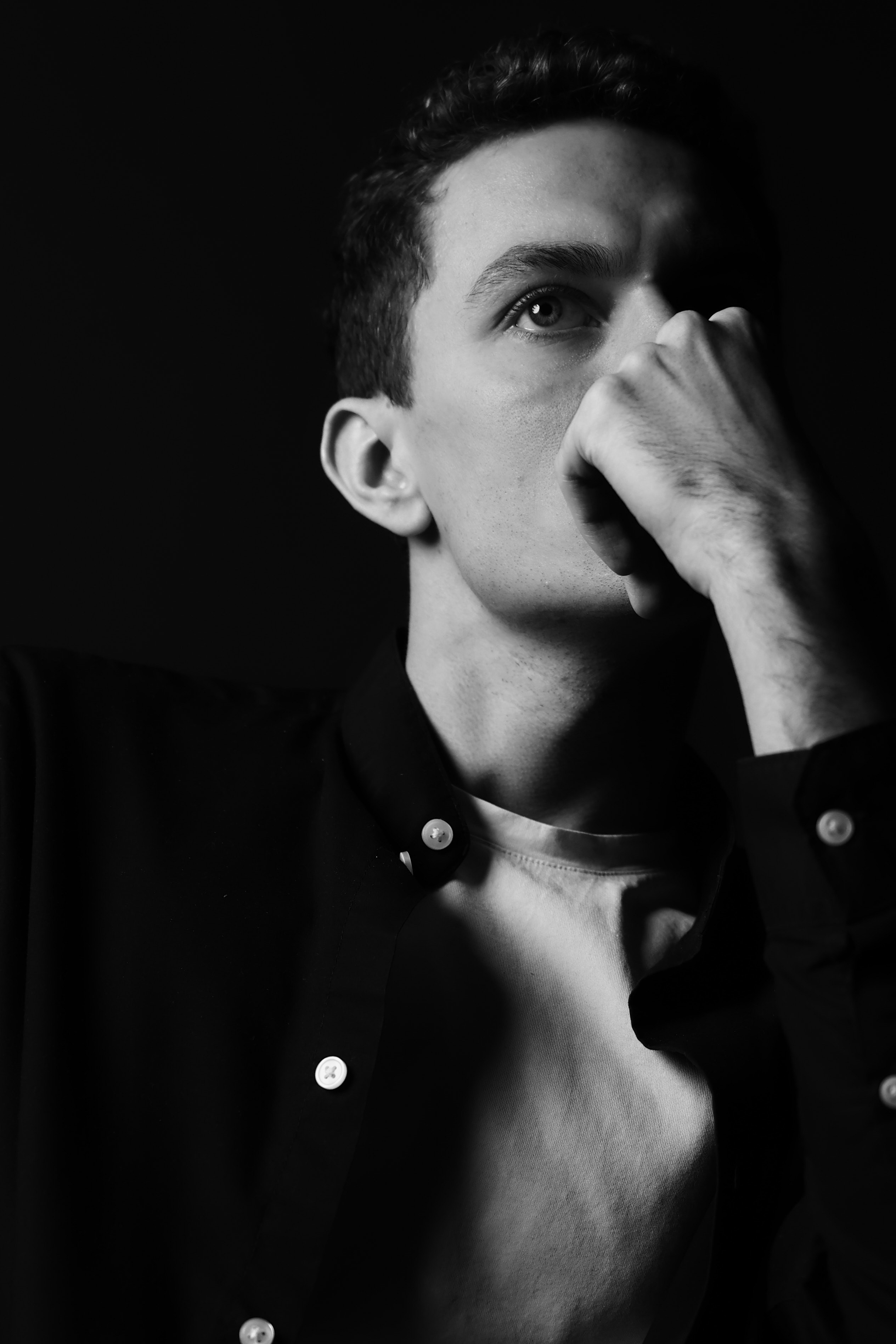 Мужские фотопортреты, фотосессия в Самаре. Фотограф Олег Слеб