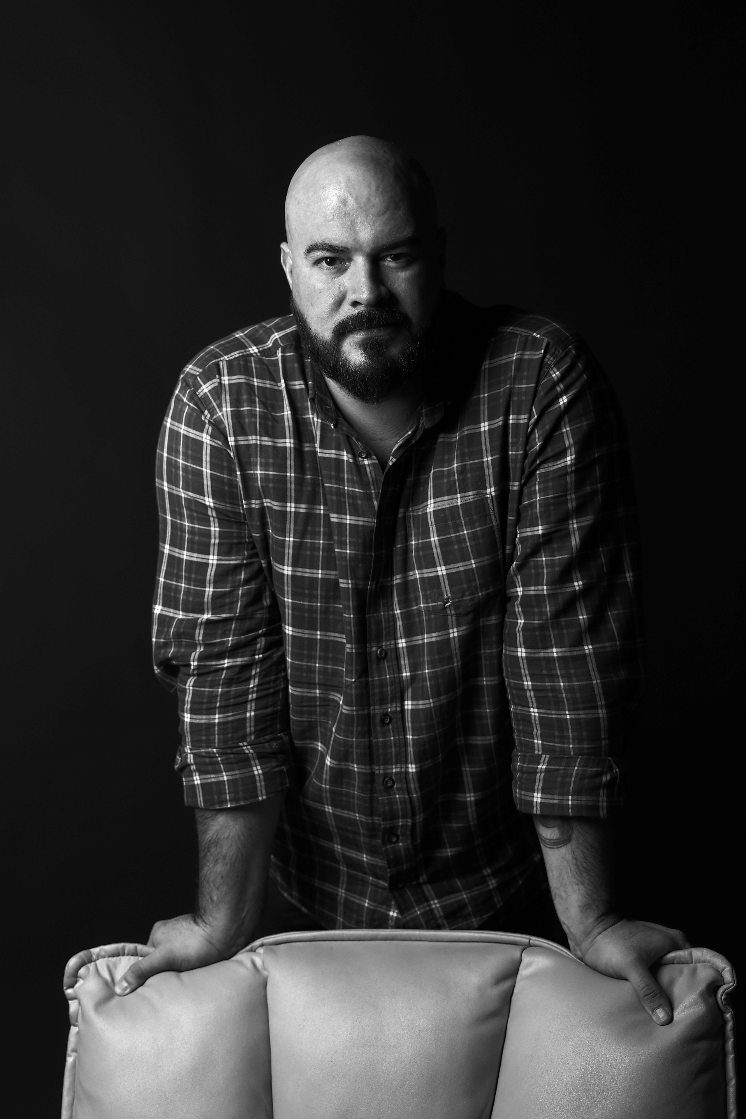 Мужские фотопортреты, фотосессия в Самаре. Фотограф Олег Слеб