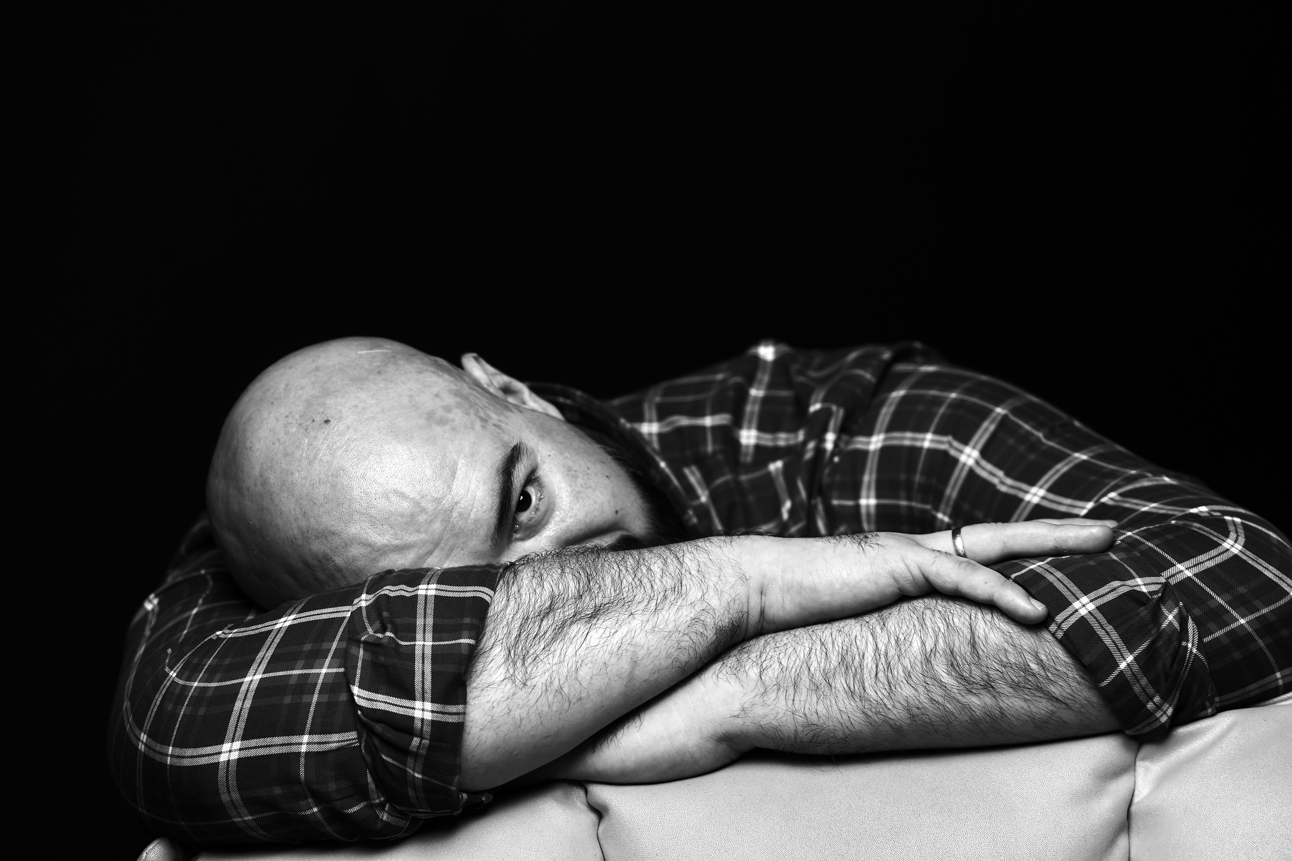 Мужские фотопортреты, фотосессия в Самаре. Фотограф Олег Слеб