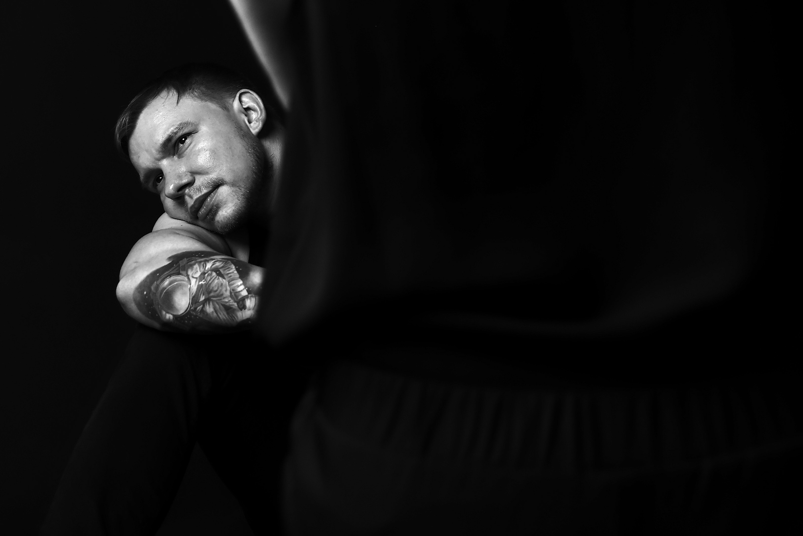 Мужские фотопортреты, фотосессия в Самаре. Фотограф Олег Слеб