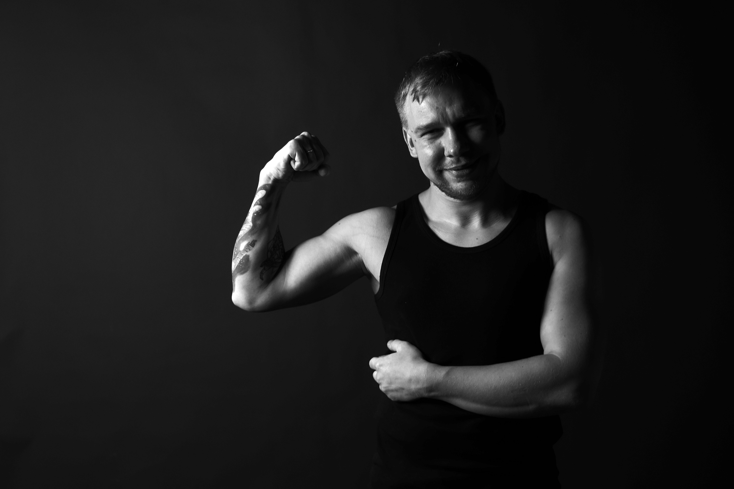 Мужские фотопортреты, фотосессия в Самаре. Фотограф Олег Слеб