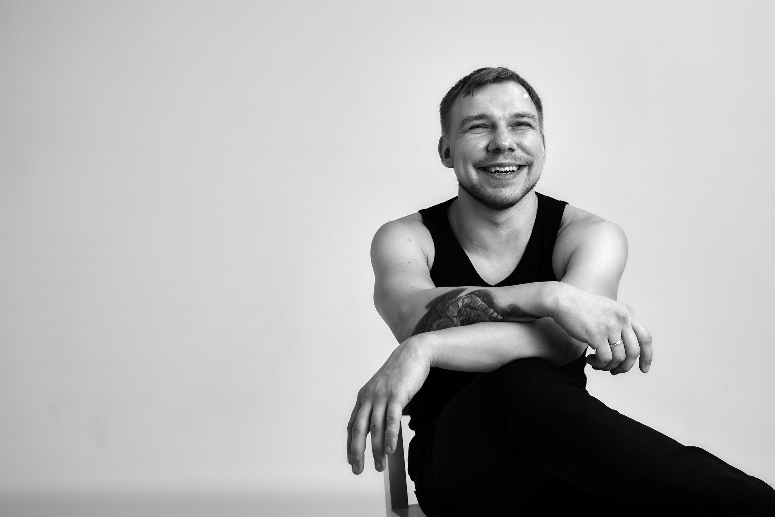 Мужские фотопортреты, фотосессия в Самаре. Фотограф Олег Слеб