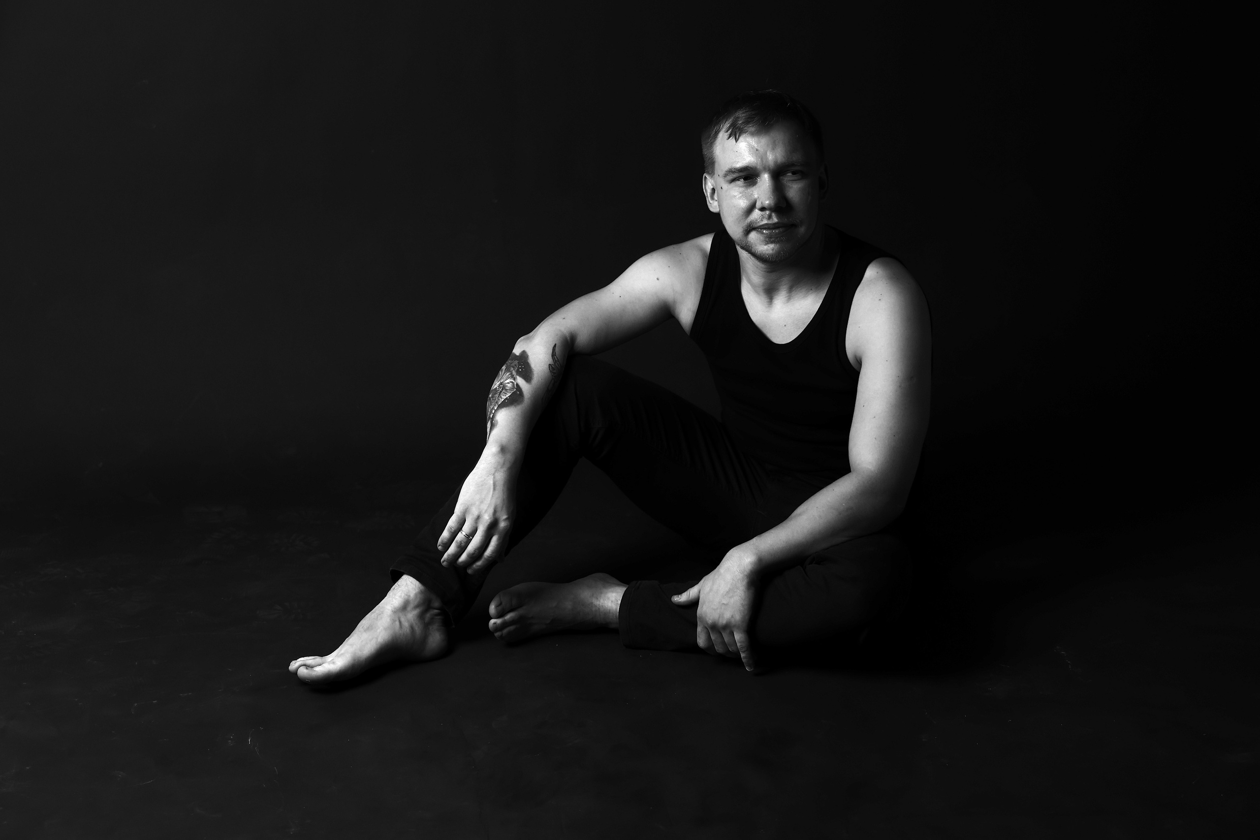 Мужские фотопортреты, фотосессия в Самаре. Фотограф Олег Слеб