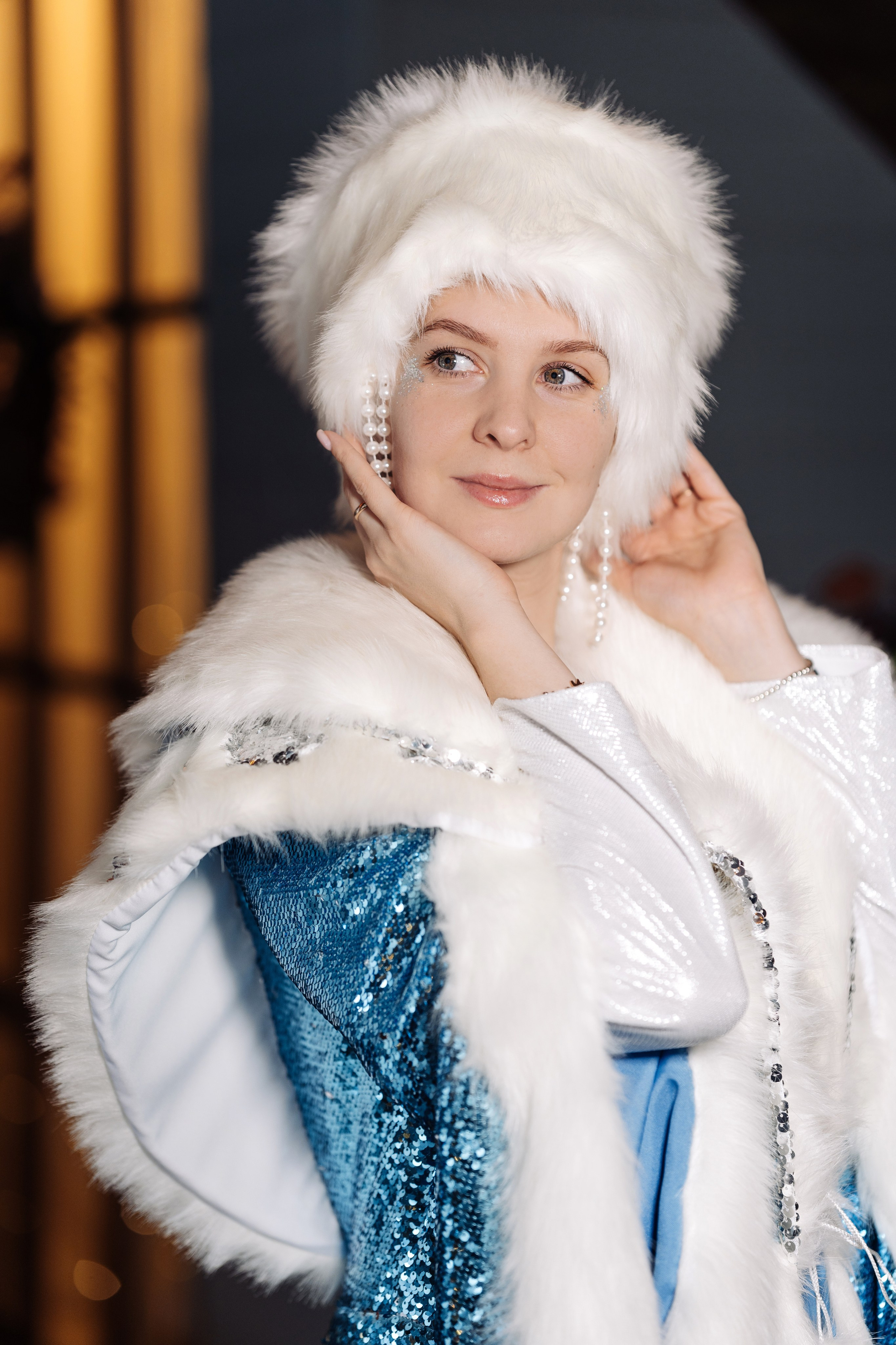 Дед Мороз и Снегурочка. Свадебный и семейный фотограф Ксения Ржевская (Митрохина)