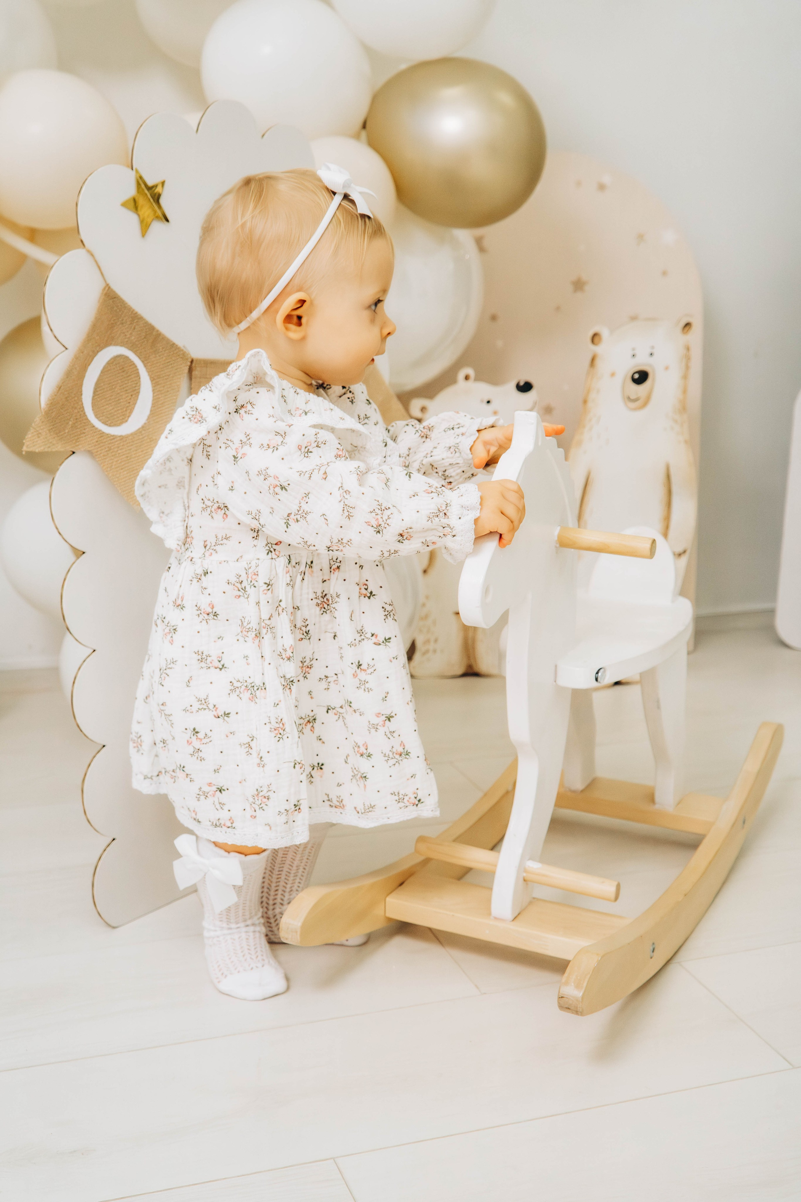 Съемка на годик малышки. Студия «LuLu». Фотограф Москва Валерия Веденина