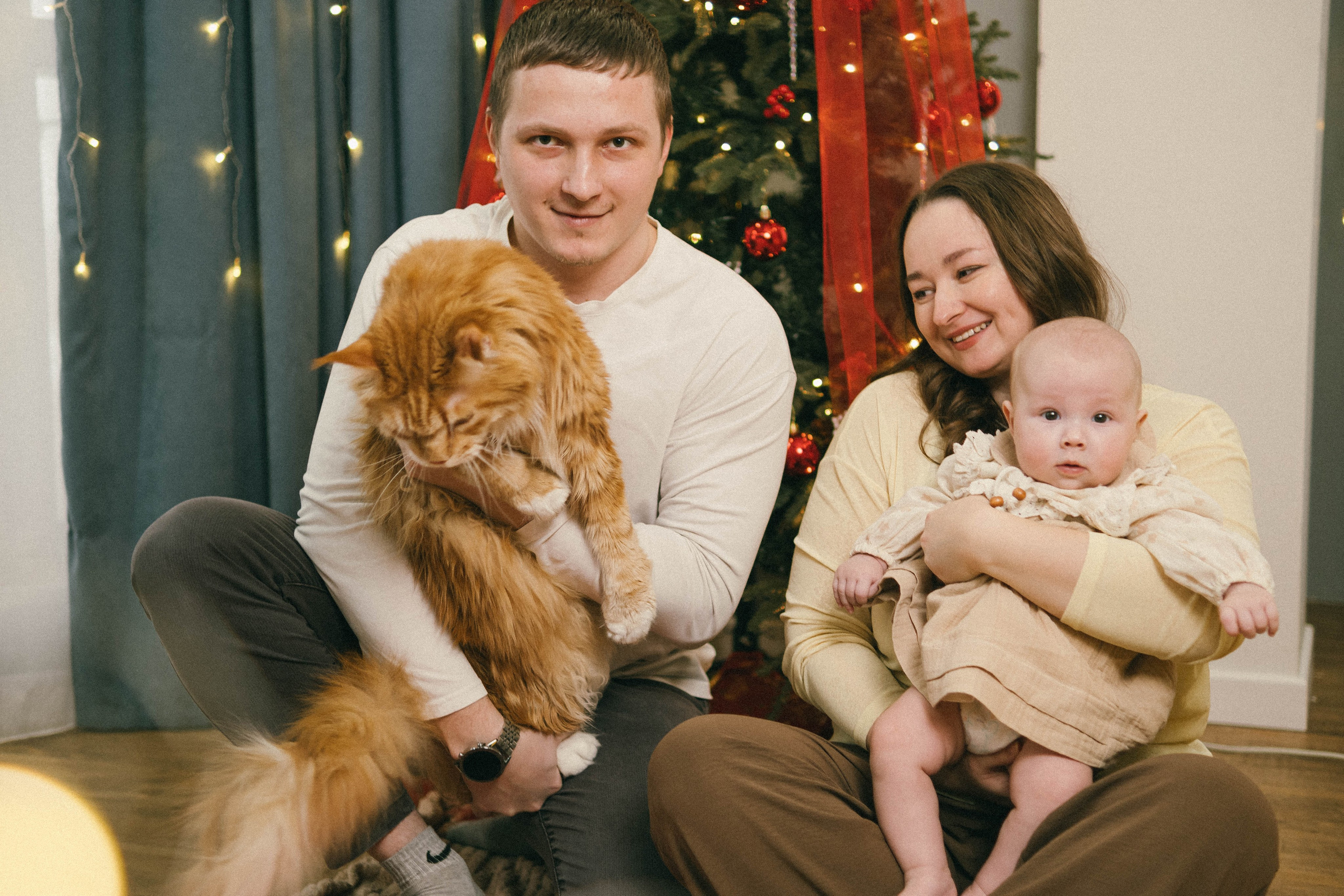 Лера, Артур и Машенька (Новый год 26). Анна Демидова — фотография для жизни и бизнеса в Абакане