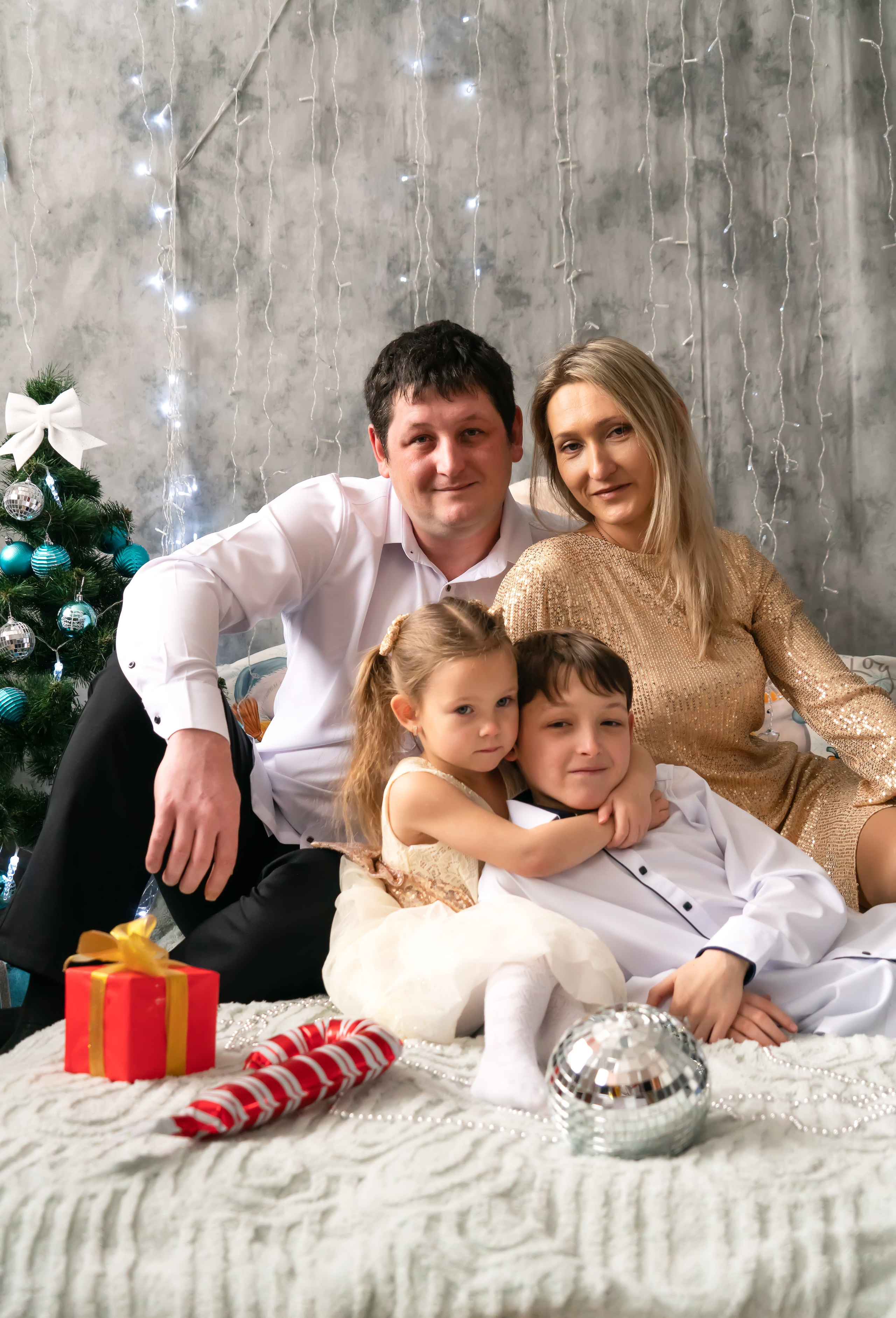 Новогодняя семейная история. Семейный и детский фотограф Тула Ясногорск Тульская область Надежда Кукушкина