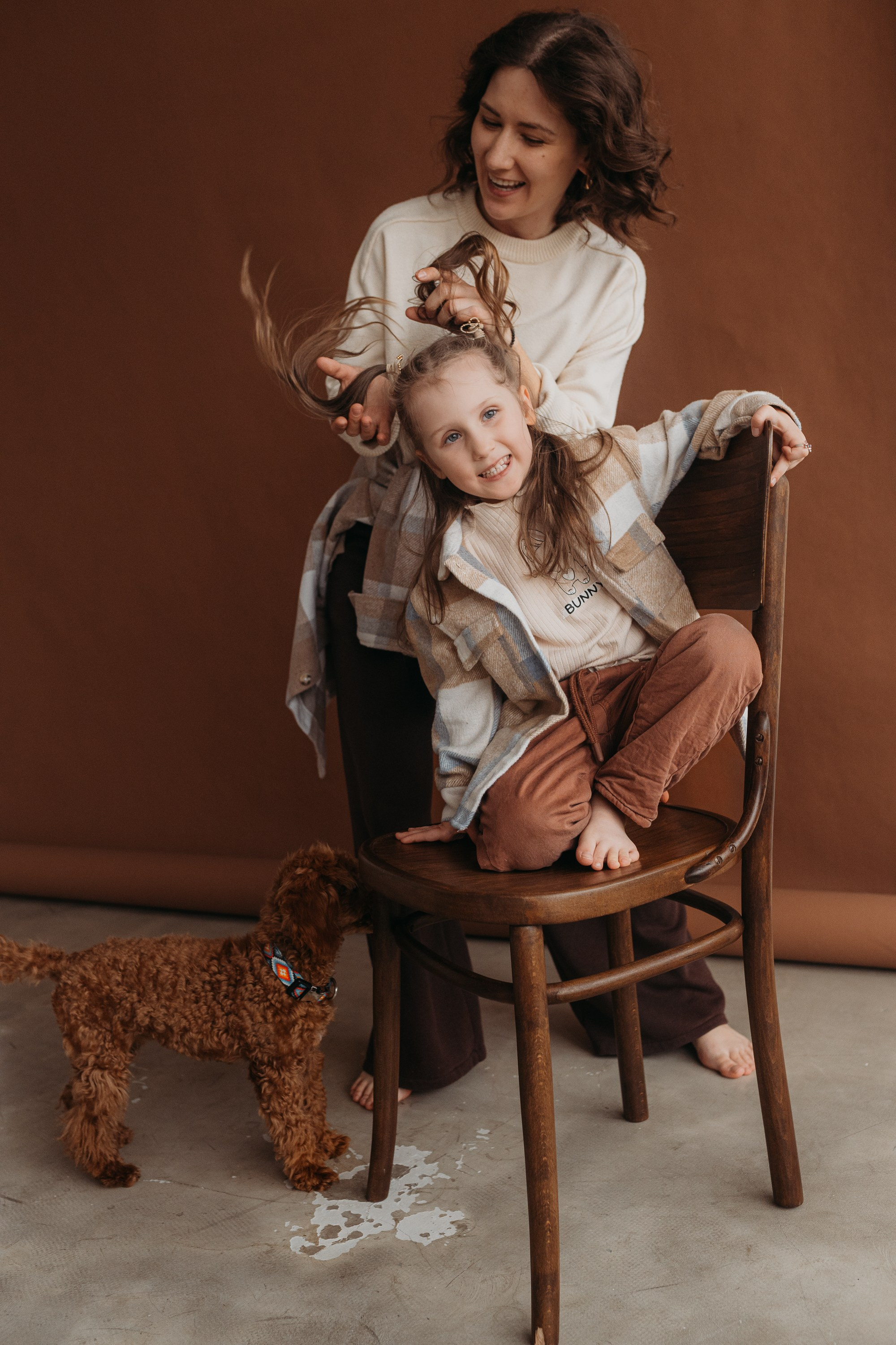 Даша, Алиса и Полли. Семейный и детский фотограф в Новосибирске и Краснообске — Анна Ким