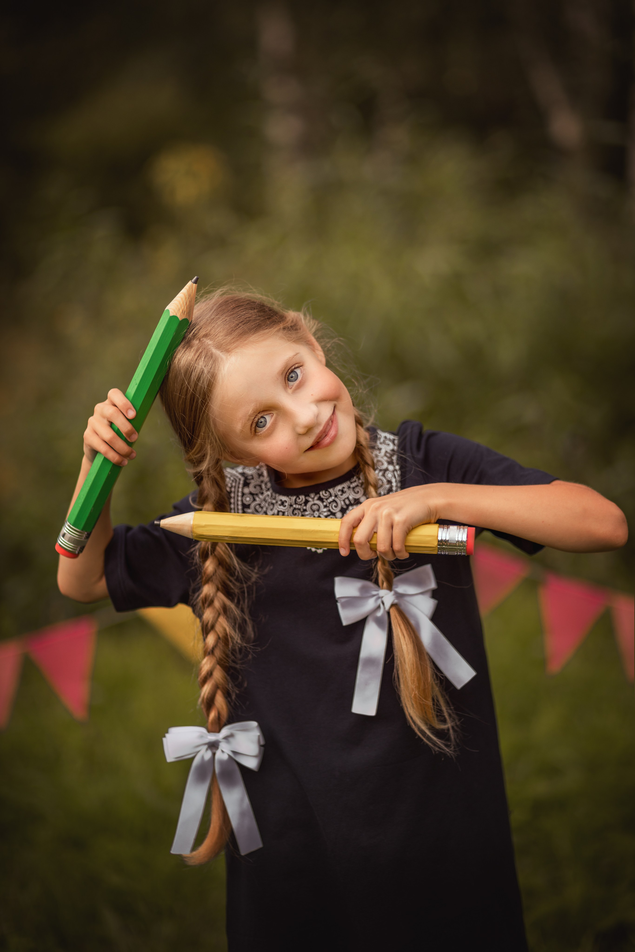 Подготовка к фотосесии «ЗДРАВСТВУЙ, ШКОЛА»