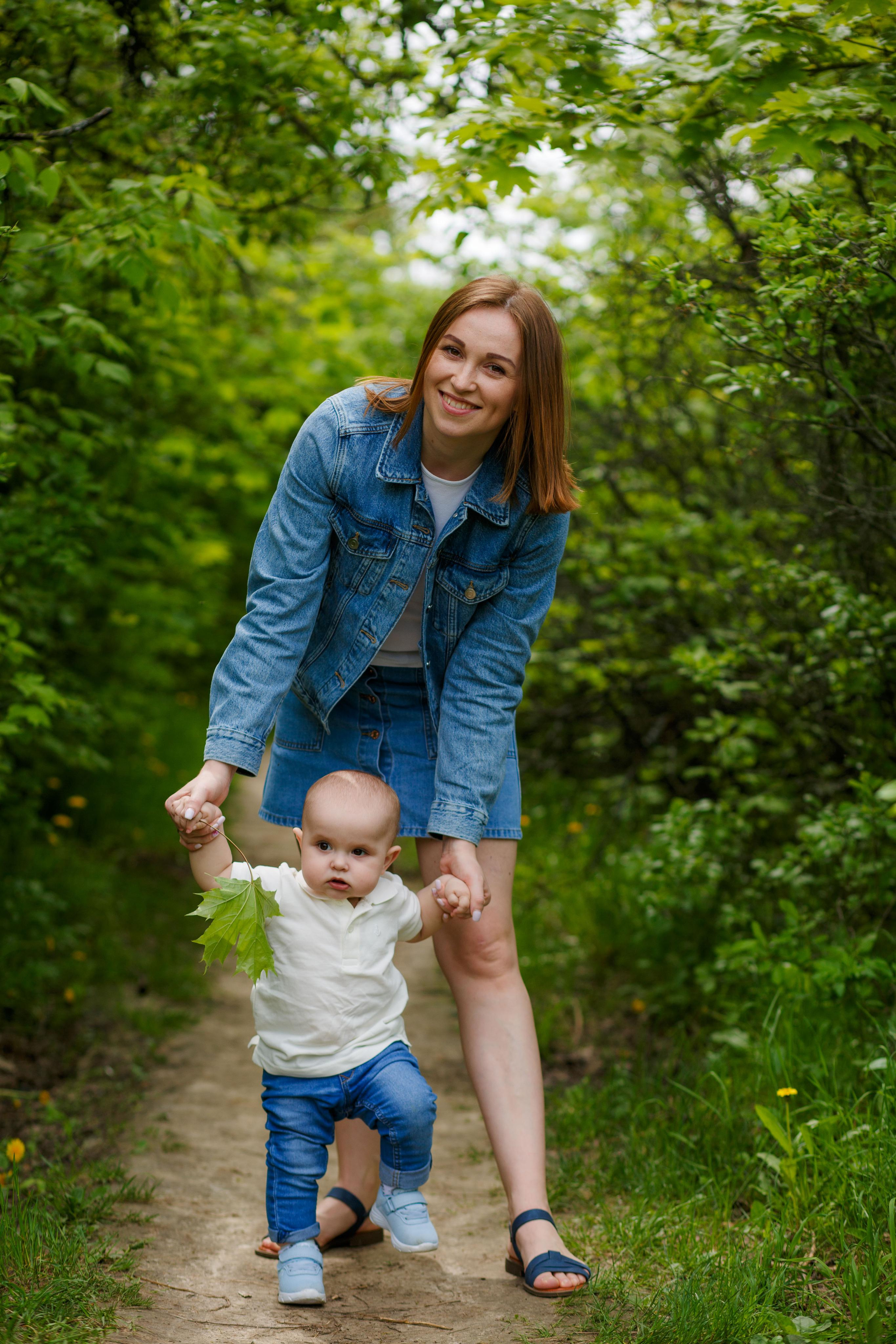 Семейная фотосессия на природе. Фотограф Яков Поспехов