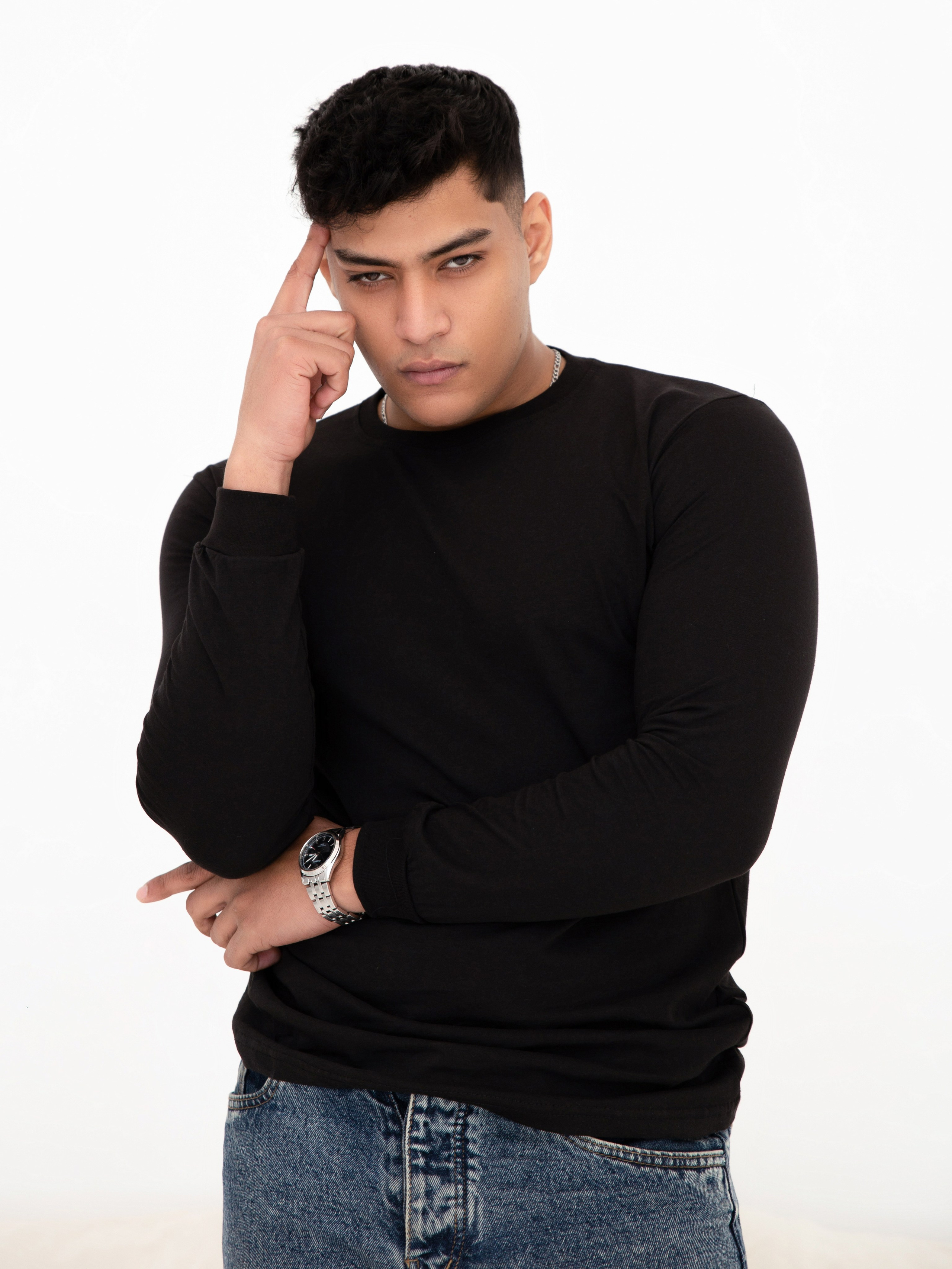 Модельная съемка на циклораме и в интерьере