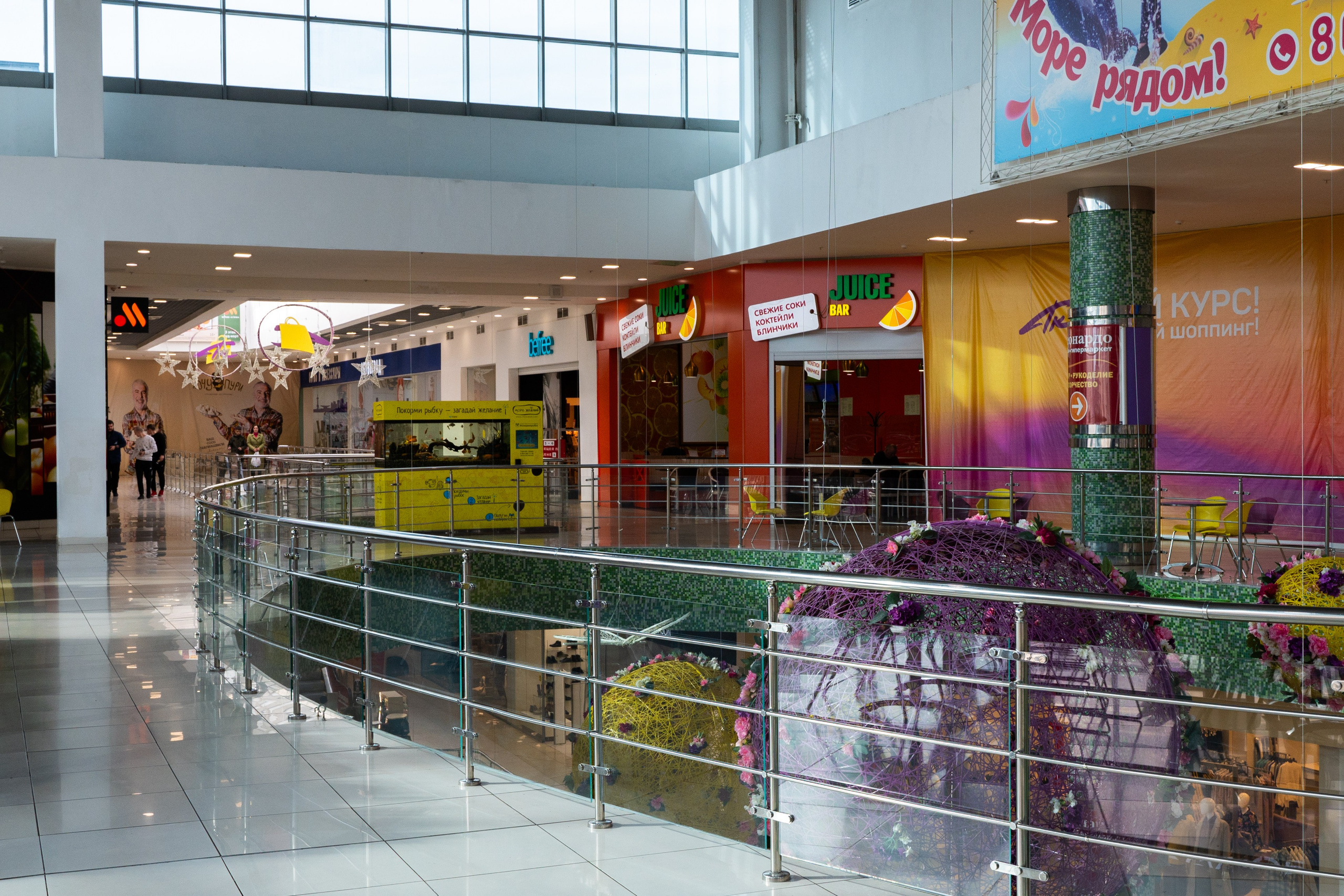 Интерьерная съёмка Торгового квартала. Фотограф/видеограф Богдан Голованов