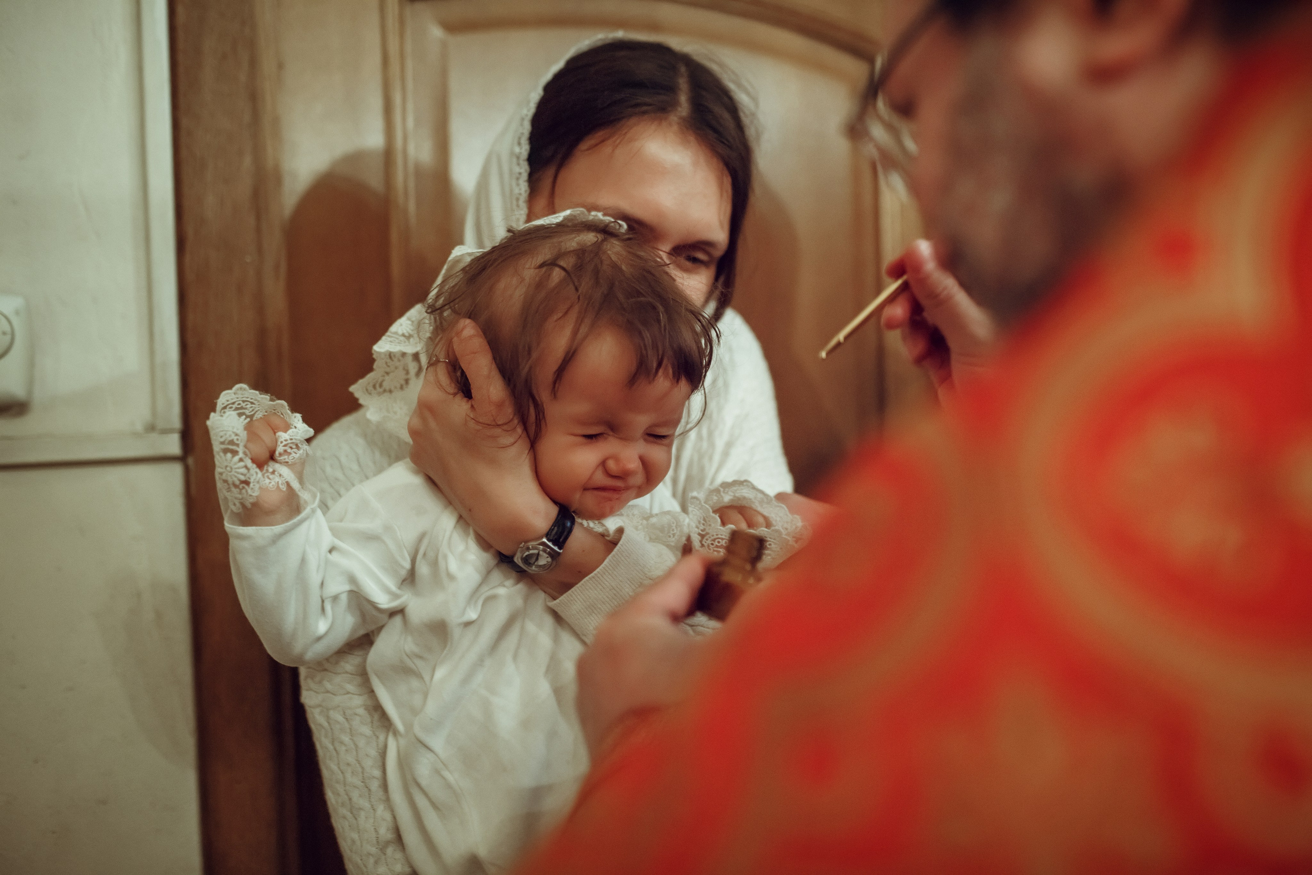Крещение Даши. Фотограф на Крещение, семейный фотограф в Москве