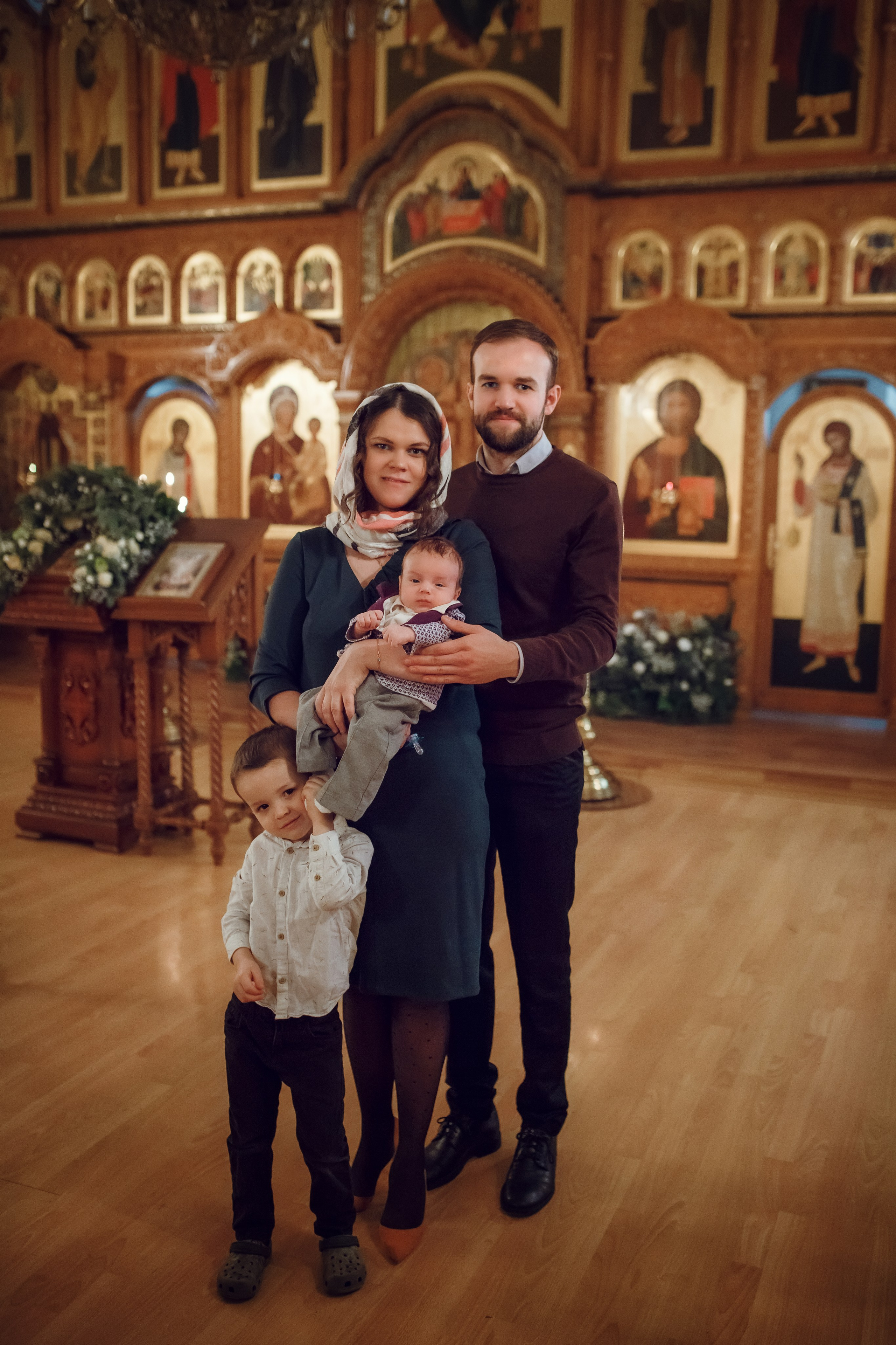 Крещение Саввы. Фотограф на Крещение, семейный фотограф в Москве