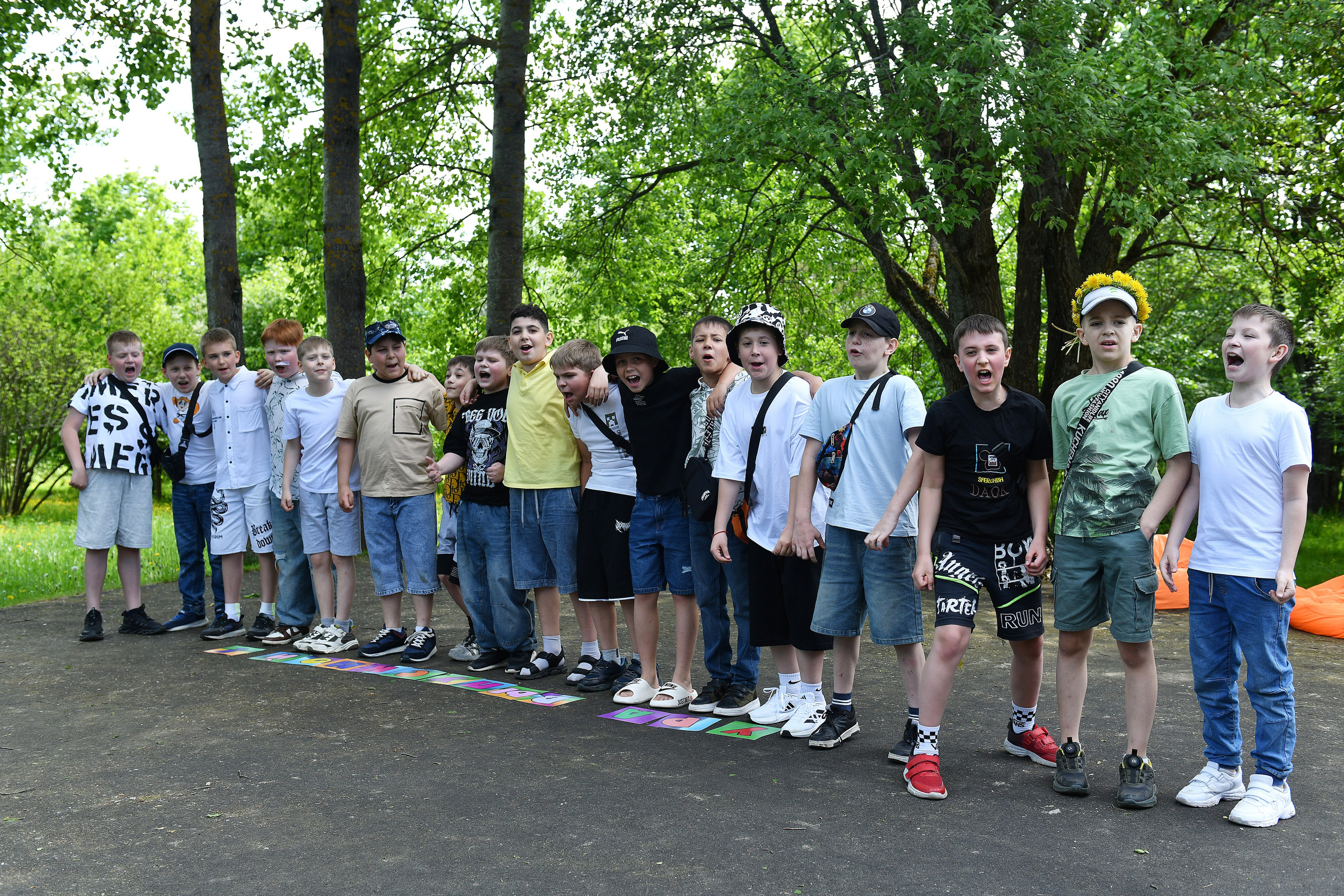Выпускной 4 класса. Пансионат «Искра». Свадебный и портретный фотограф в Москве Галина Борисова
