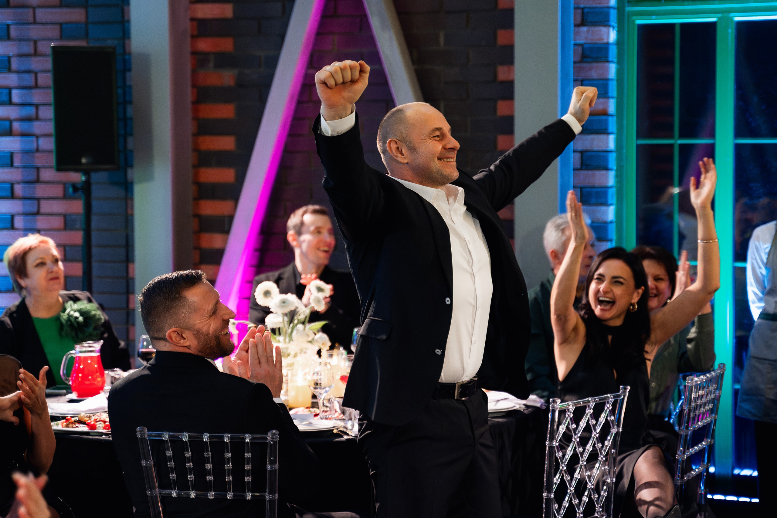 Свадебный банкет. Свадебный фотограф Москва и МО