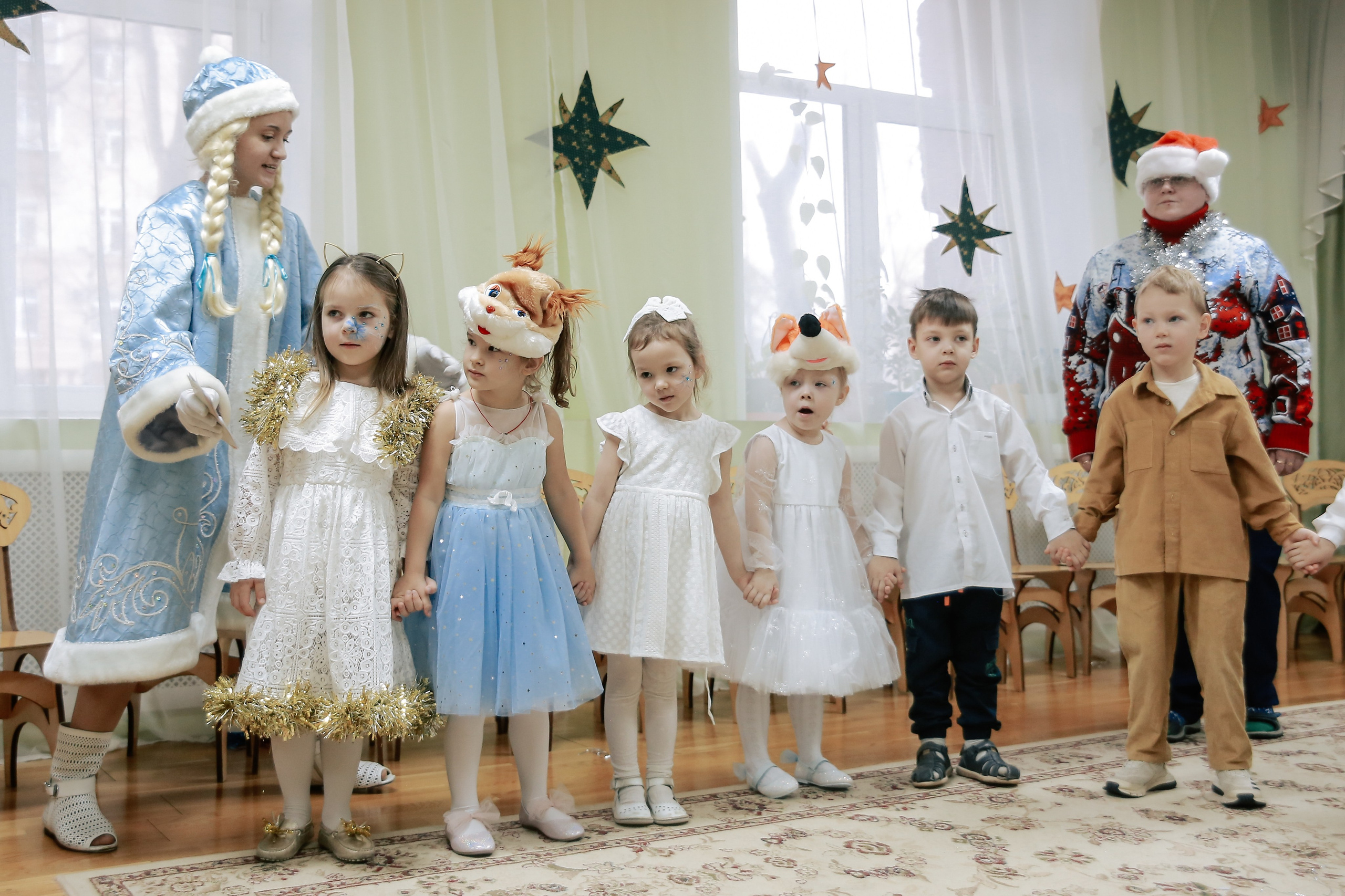 Ёлка в детском саду. Антонина Морозова, профессиональный семейный фотограф видеограф