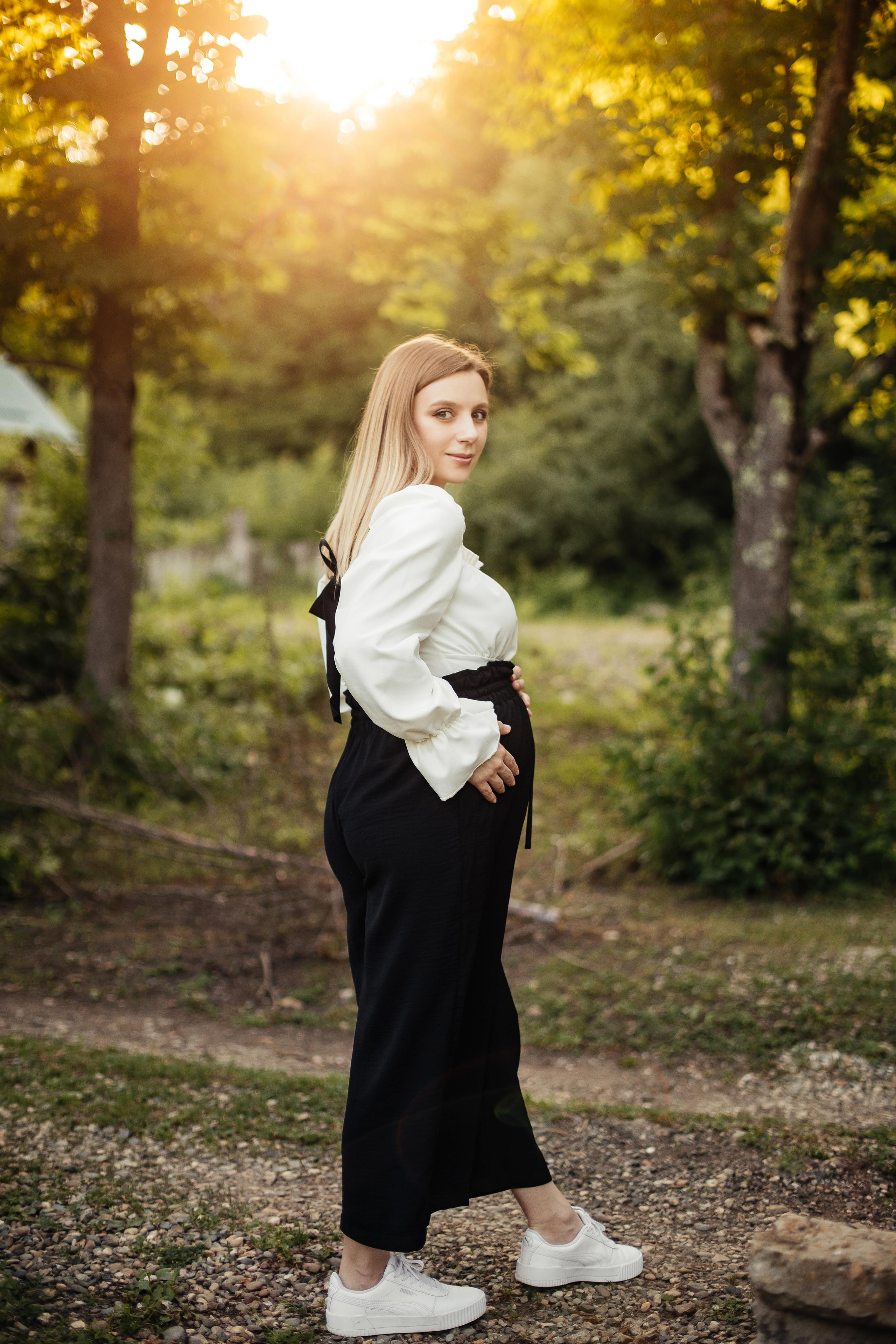 Юлия в ожидании. Фотограф Маргарита Никишина