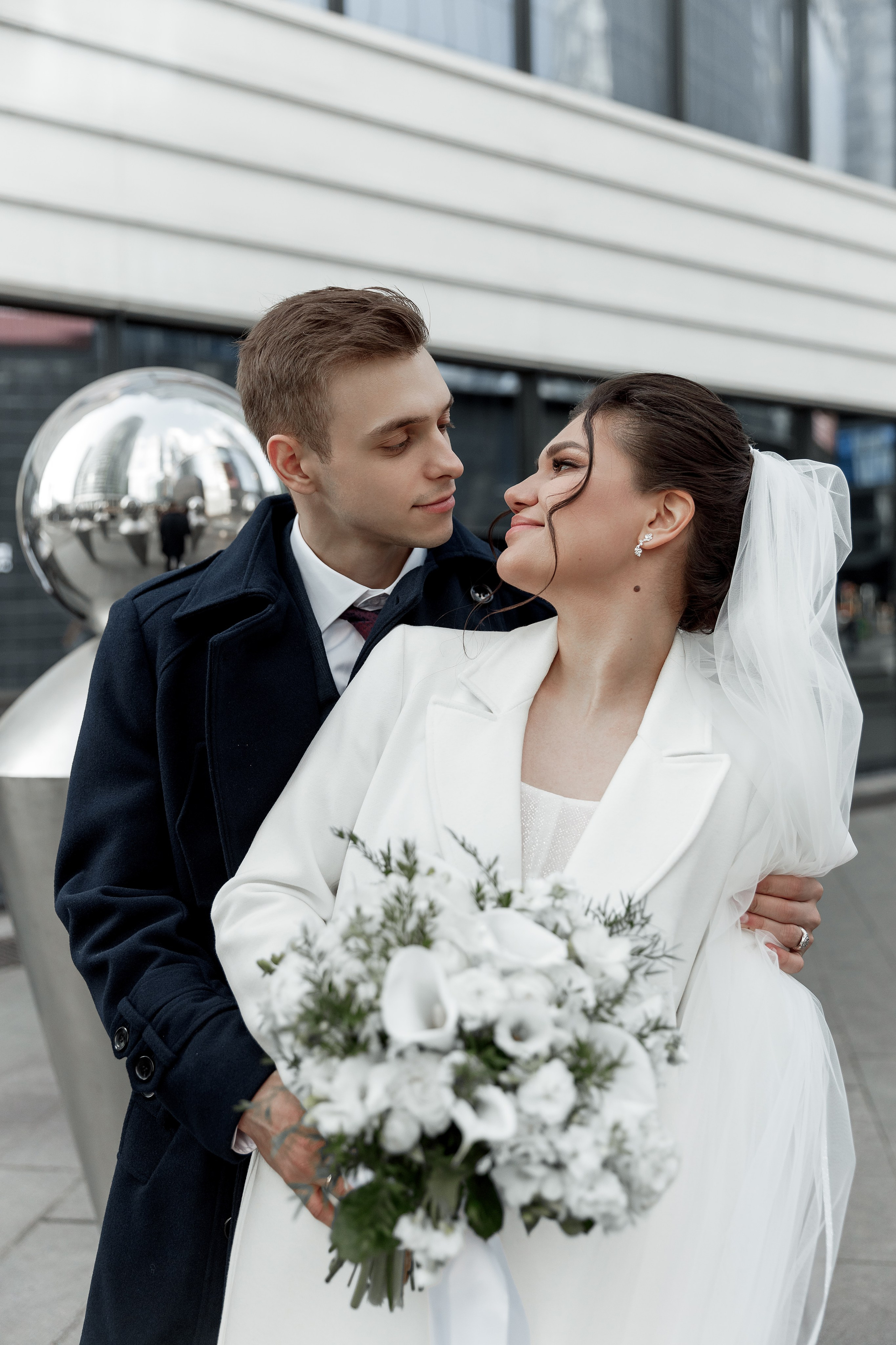 Паша&Настя (роспись Москва-сити Birds). Фотограф в Москве Юлия Хамзина