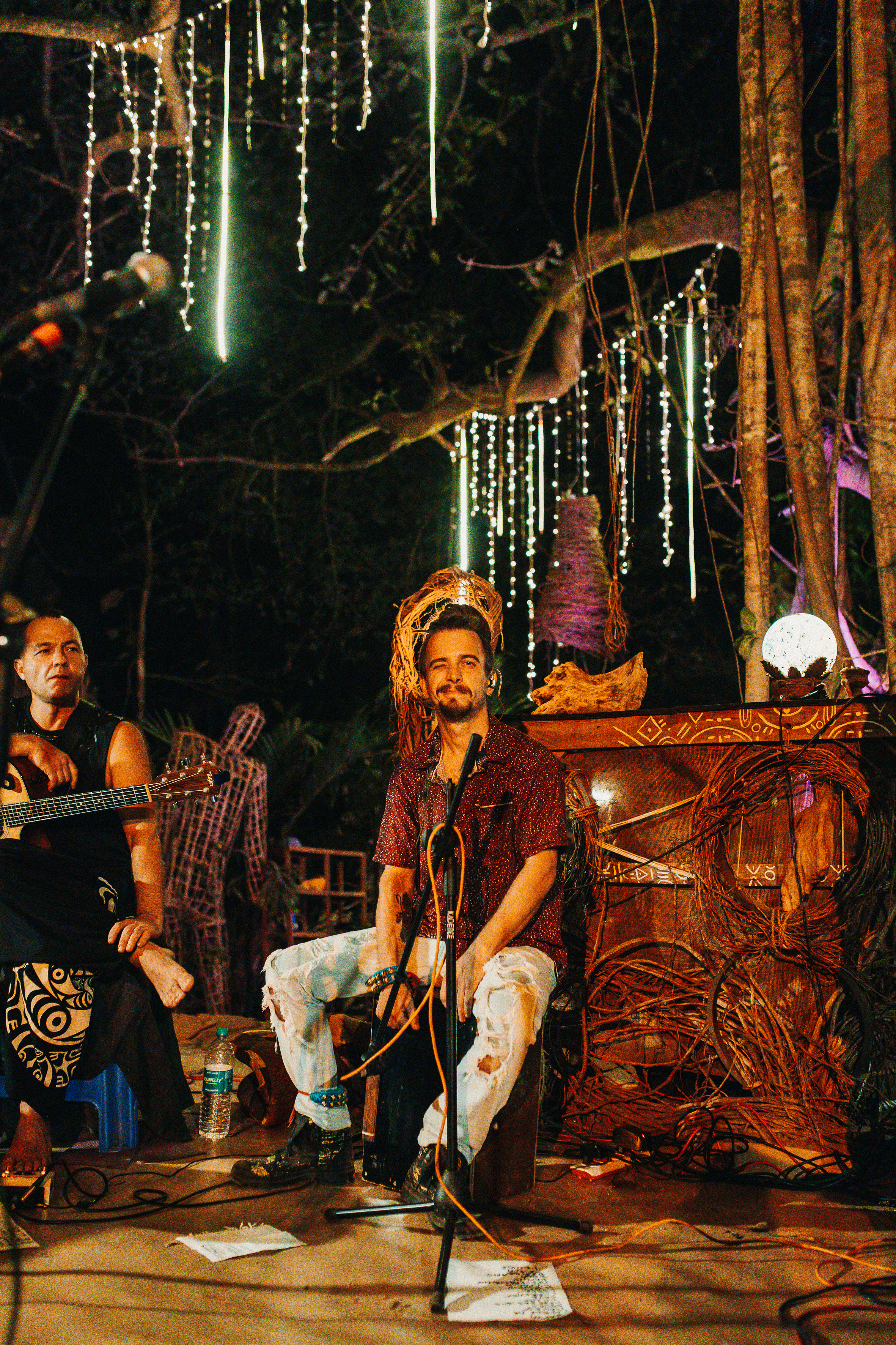 Концерт группы «Odnono» в Гоа. Фотограф Ольхон/ Индия, Регина