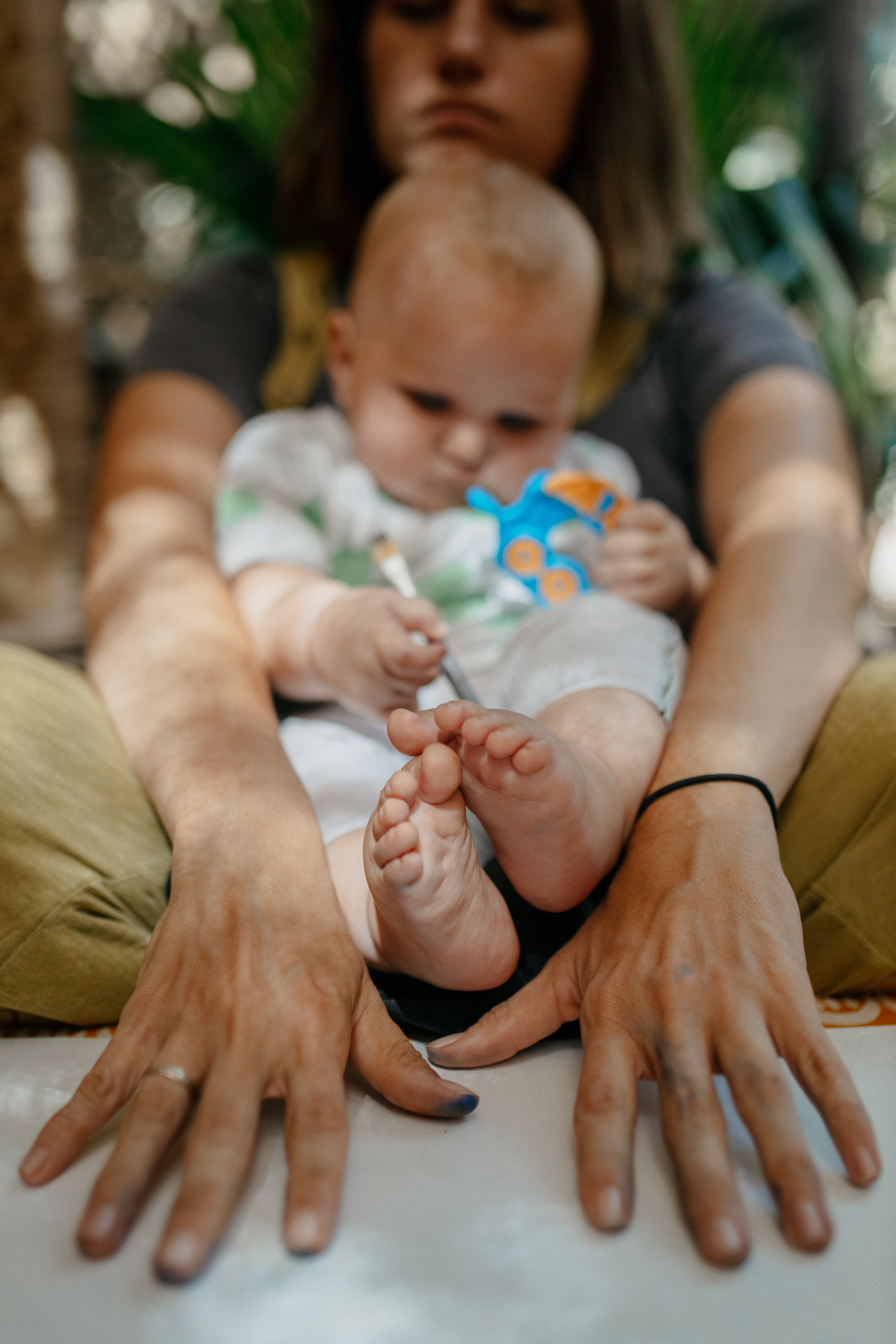 Арт-терапия Натальи Тарковской. Фотограф Ольхон/ Индия, Регина