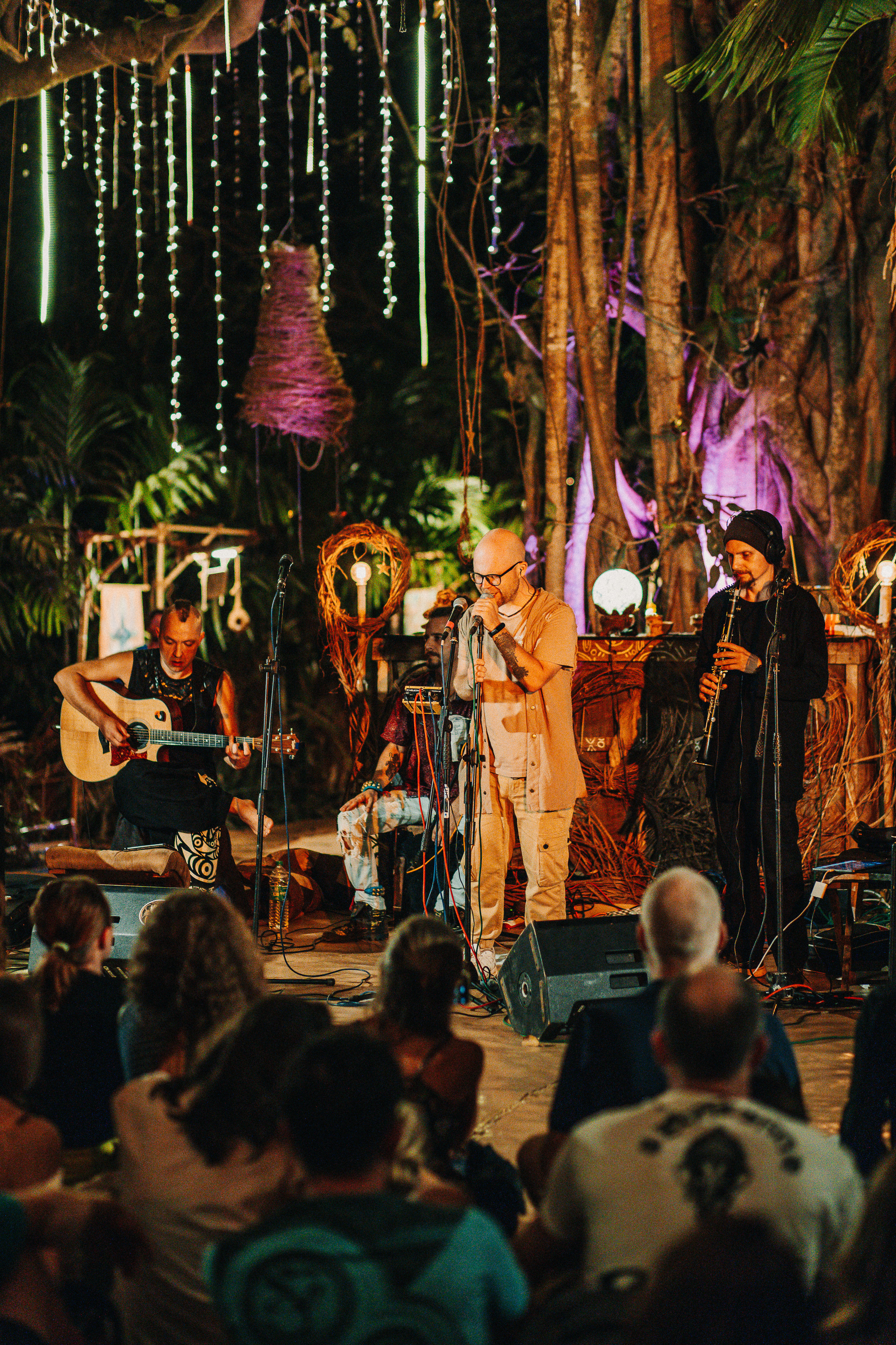 Концерт группы «Odnono» в Гоа. Фотограф Ольхон/ Индия, Регина