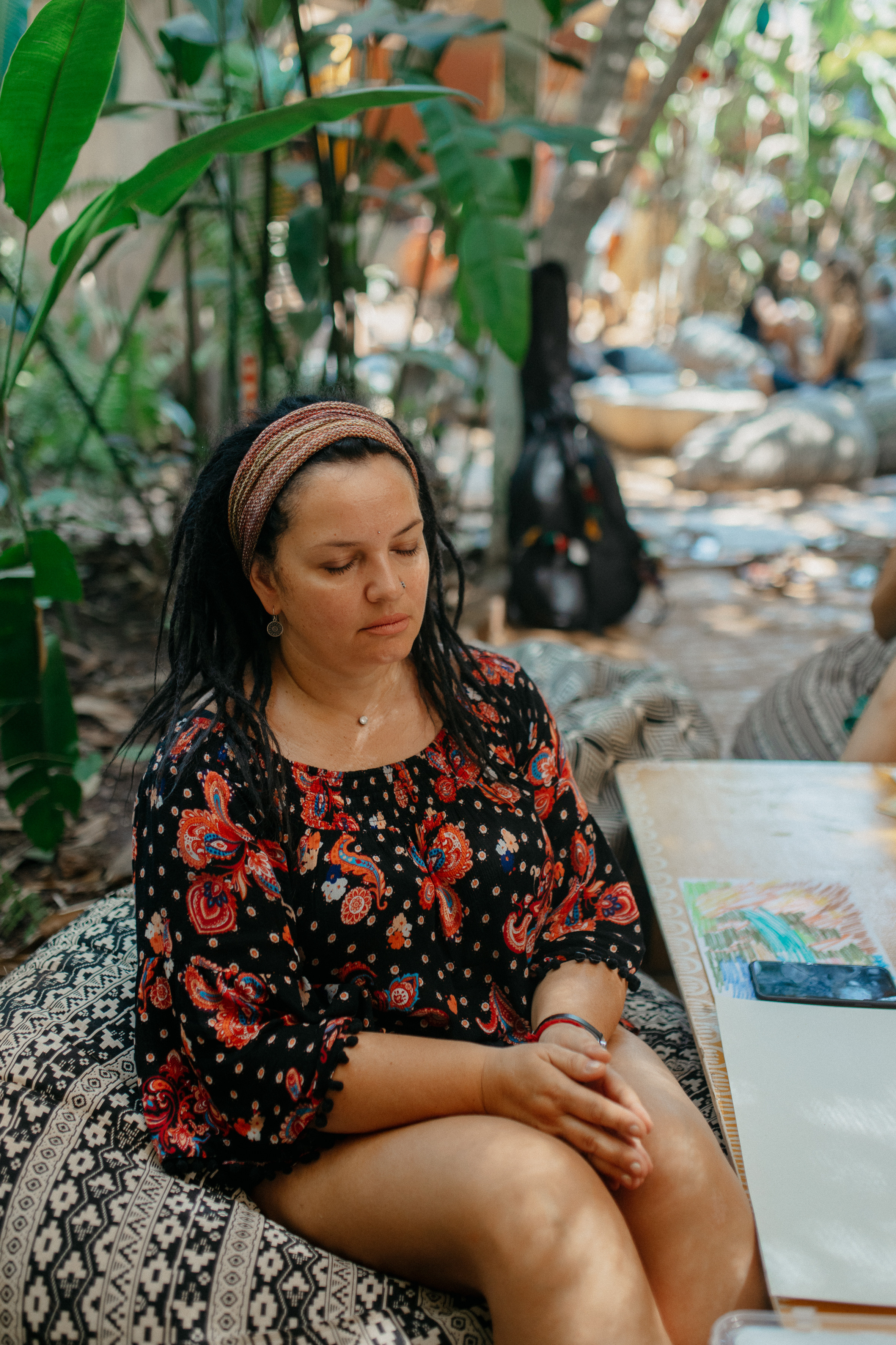 Арт-терапия Натальи Тарковской. Фотограф Ольхон/ Индия, Регина