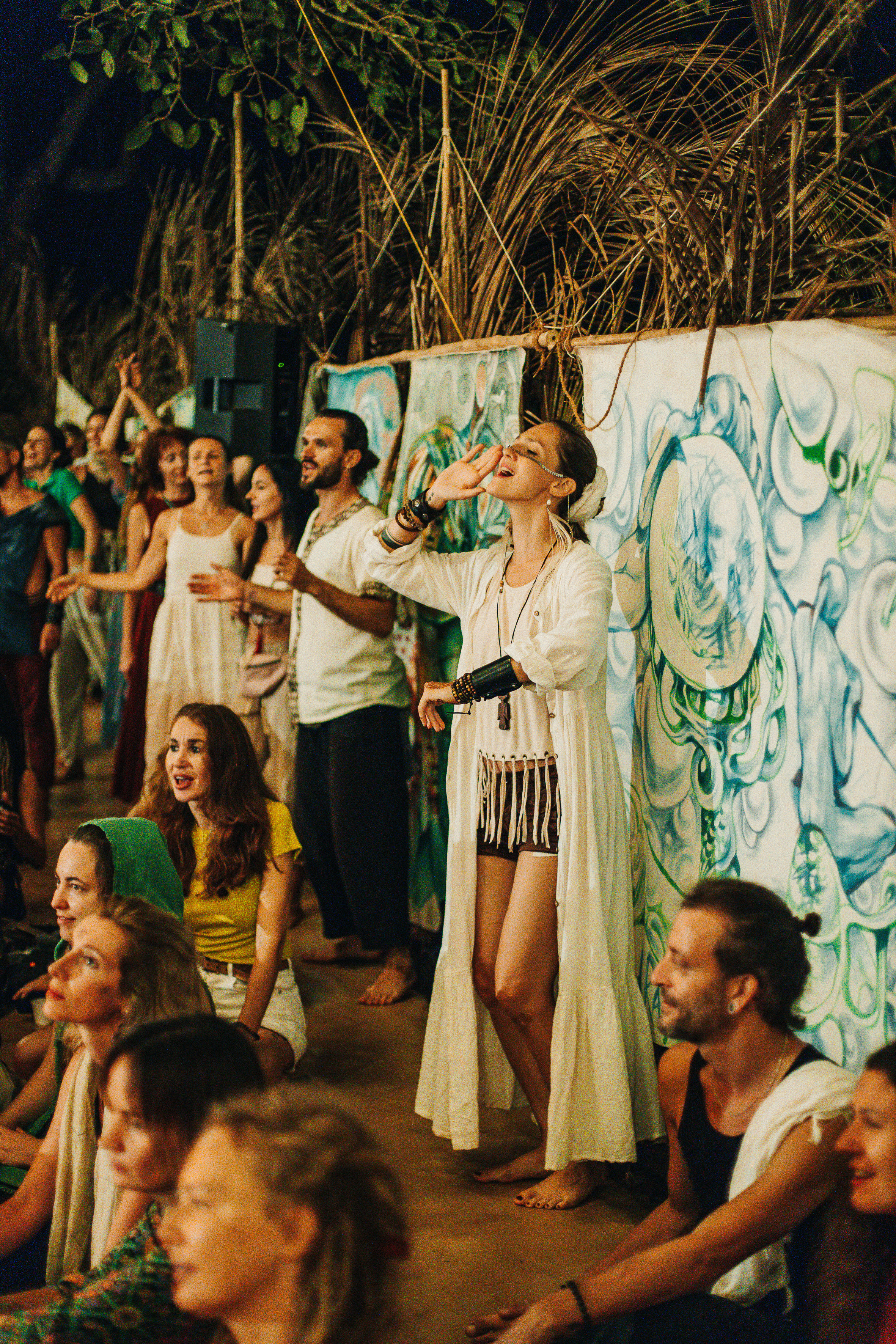 Концерт группы «Odnono» в Гоа. Фотограф Ольхон/ Индия, Регина