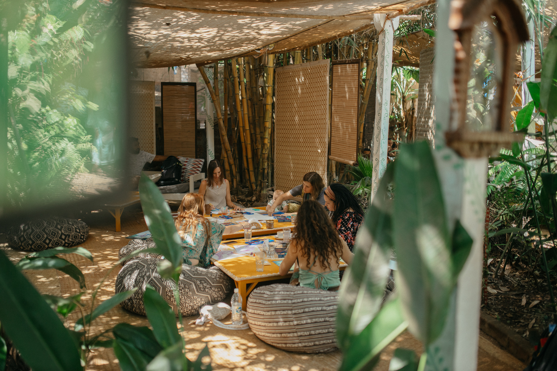 Арт-терапия Натальи Тарковской. Фотограф Ольхон/ Индия, Регина