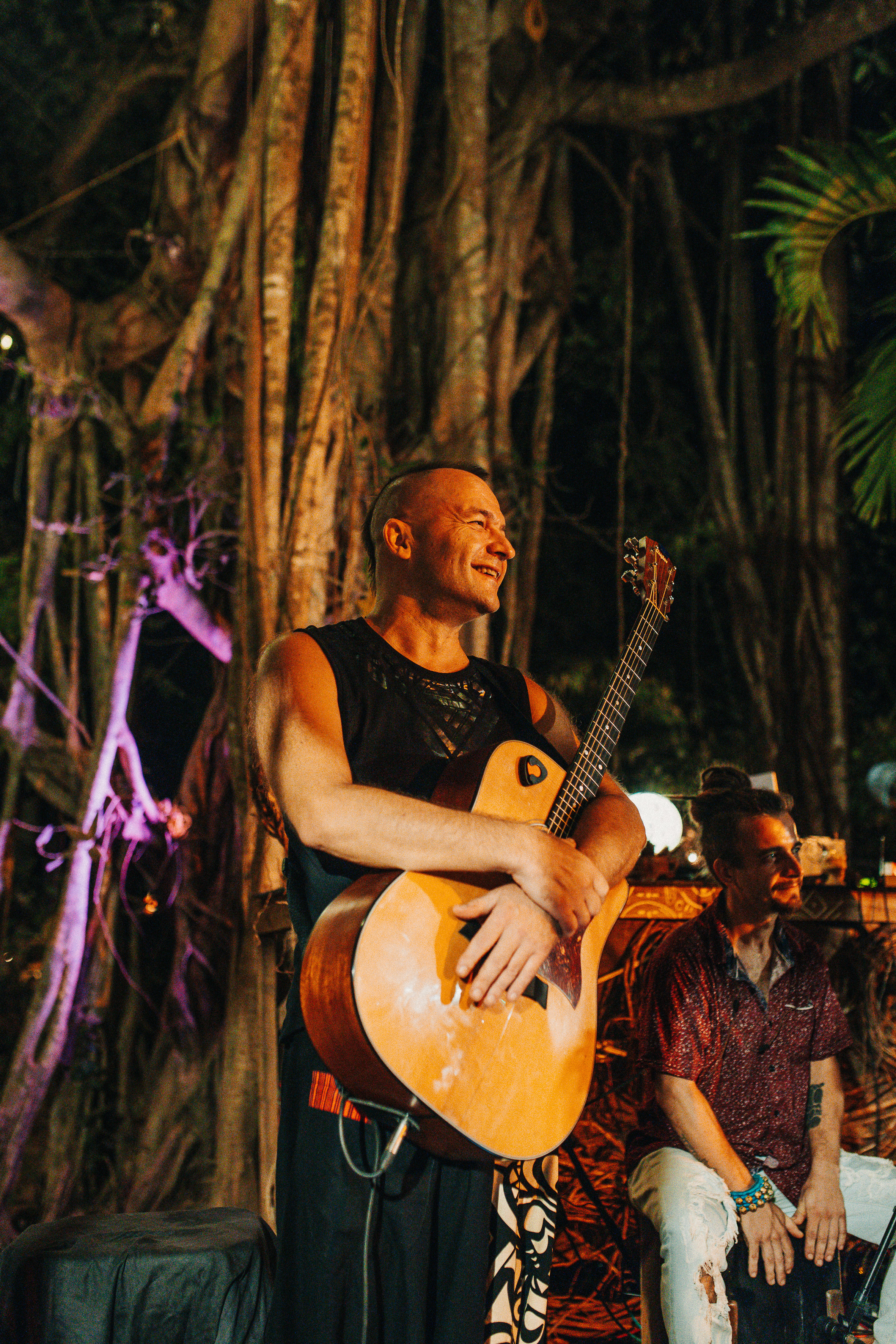 Концерт группы «Odnono» в Гоа. Фотограф Ольхон/ Индия, Регина