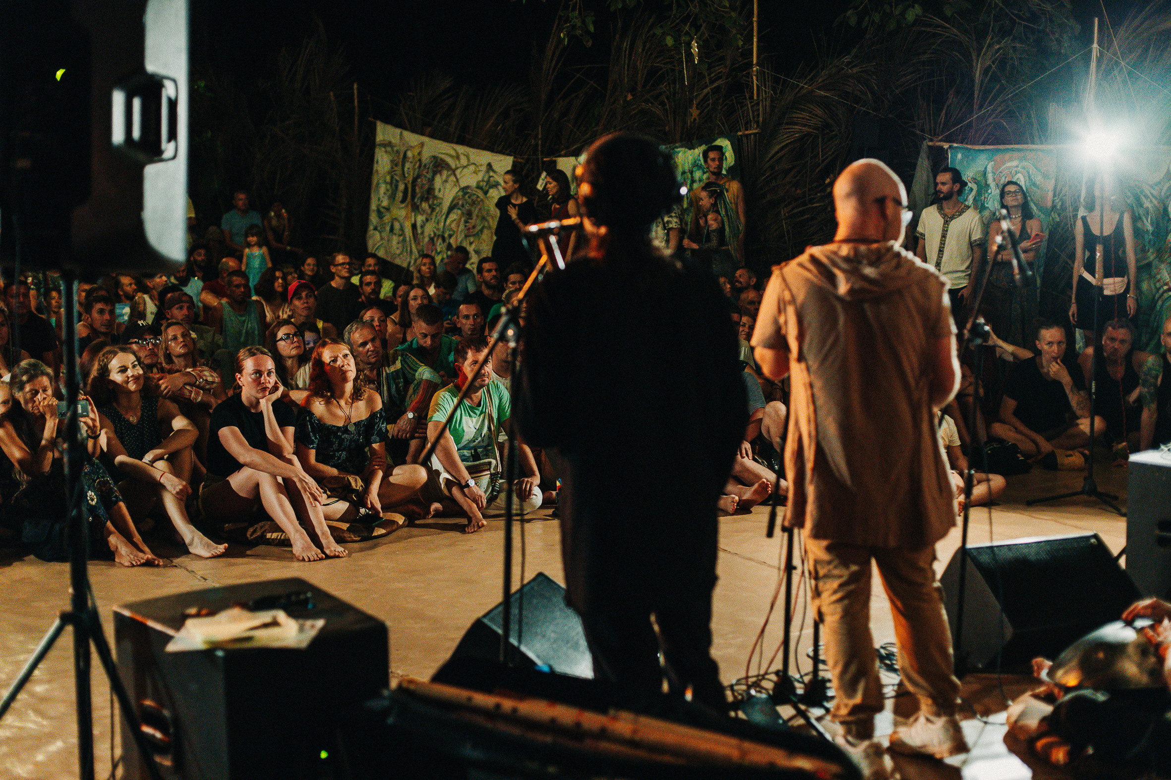 Концерт группы «Odnono» в Гоа. Фотограф Ольхон/ Индия, Регина