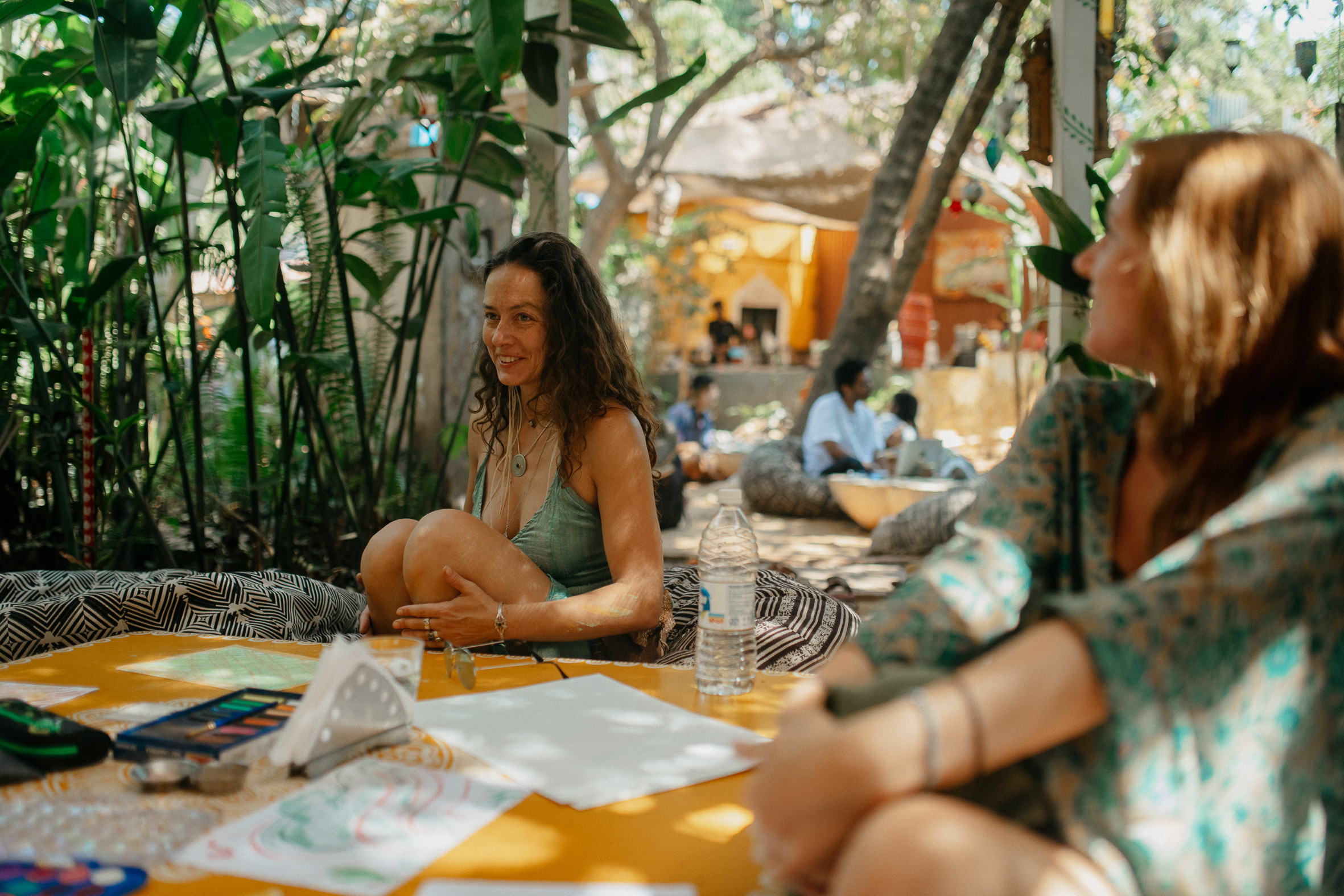 Арт-терапия Натальи Тарковской. Фотограф Ольхон/ Индия, Регина