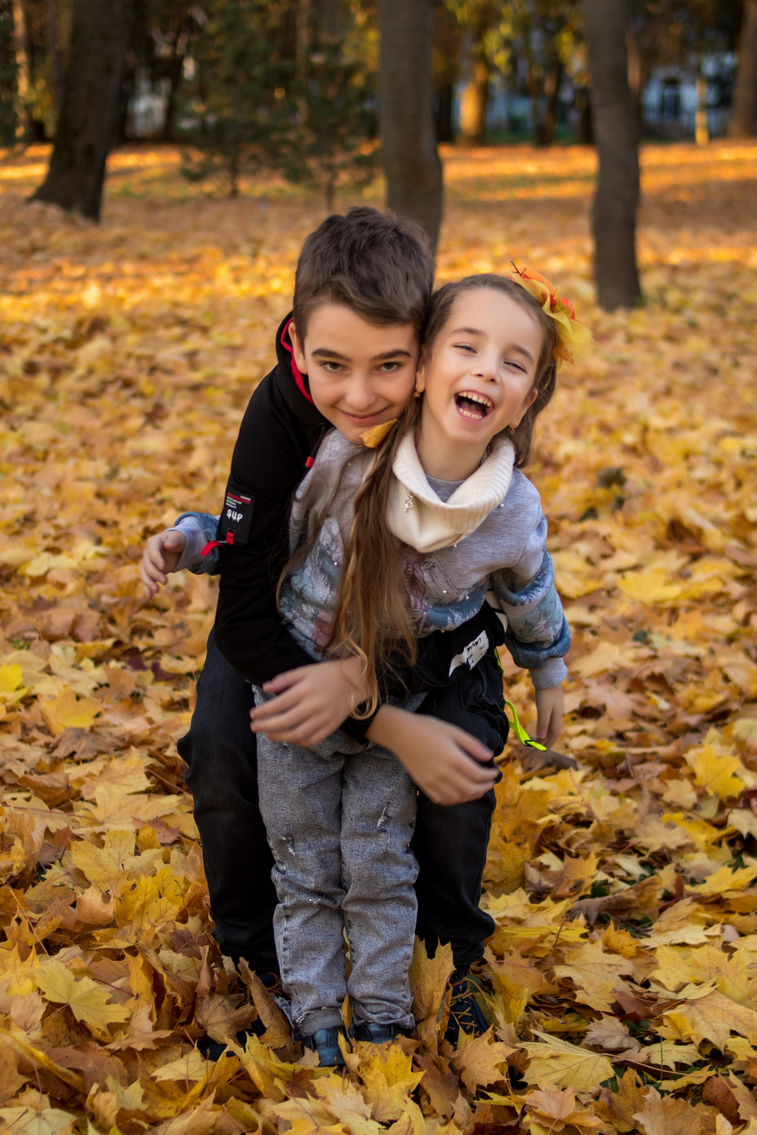 Мария с детишками в парк-отеле «Воздвиженское». Фотограф в Серпухове Наталья Руденко