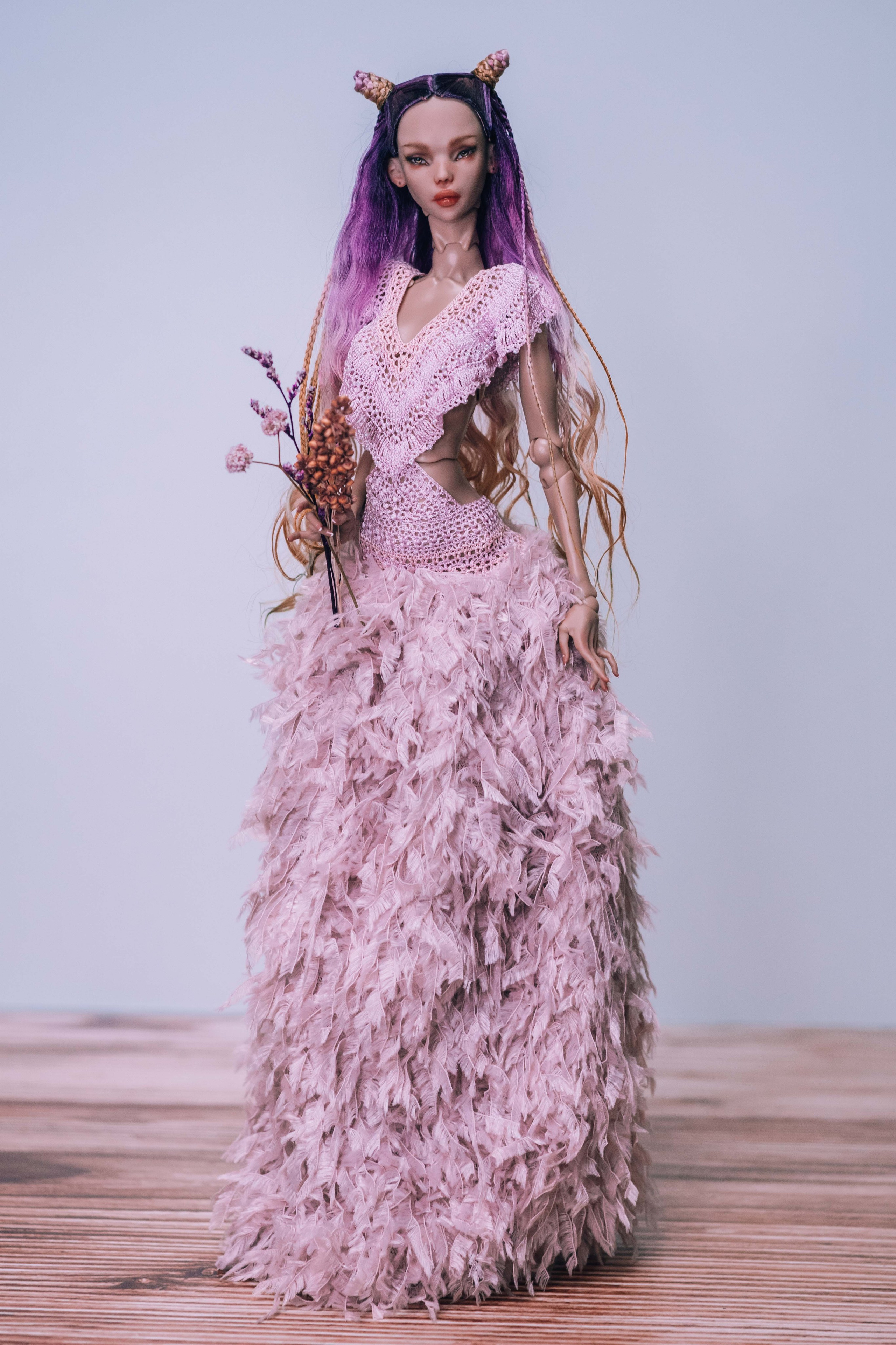 2023 и ранее. Ombra di seta — эксклюзивная одежда ручной работы для авторских кукол