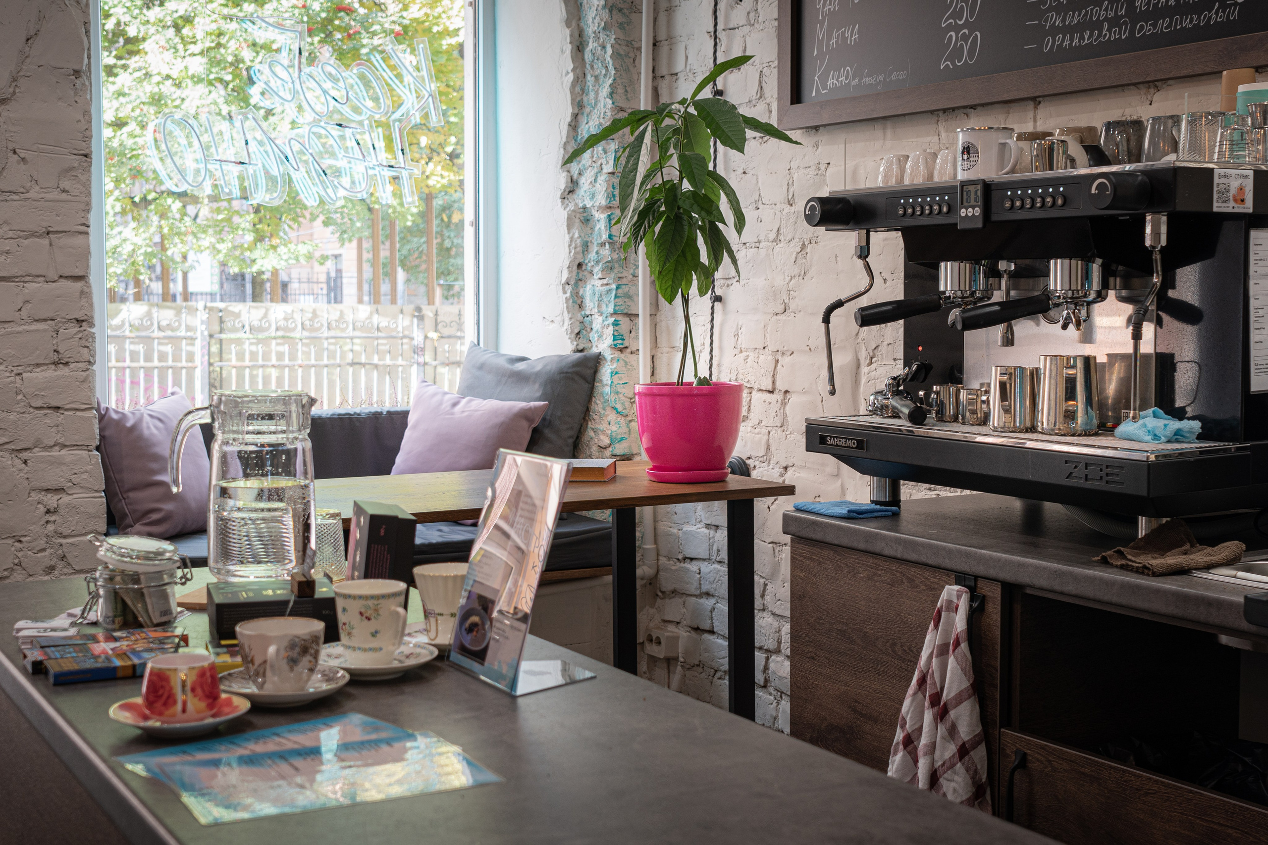 Съёмка кафе для рекламы в соцсетях и на сайте