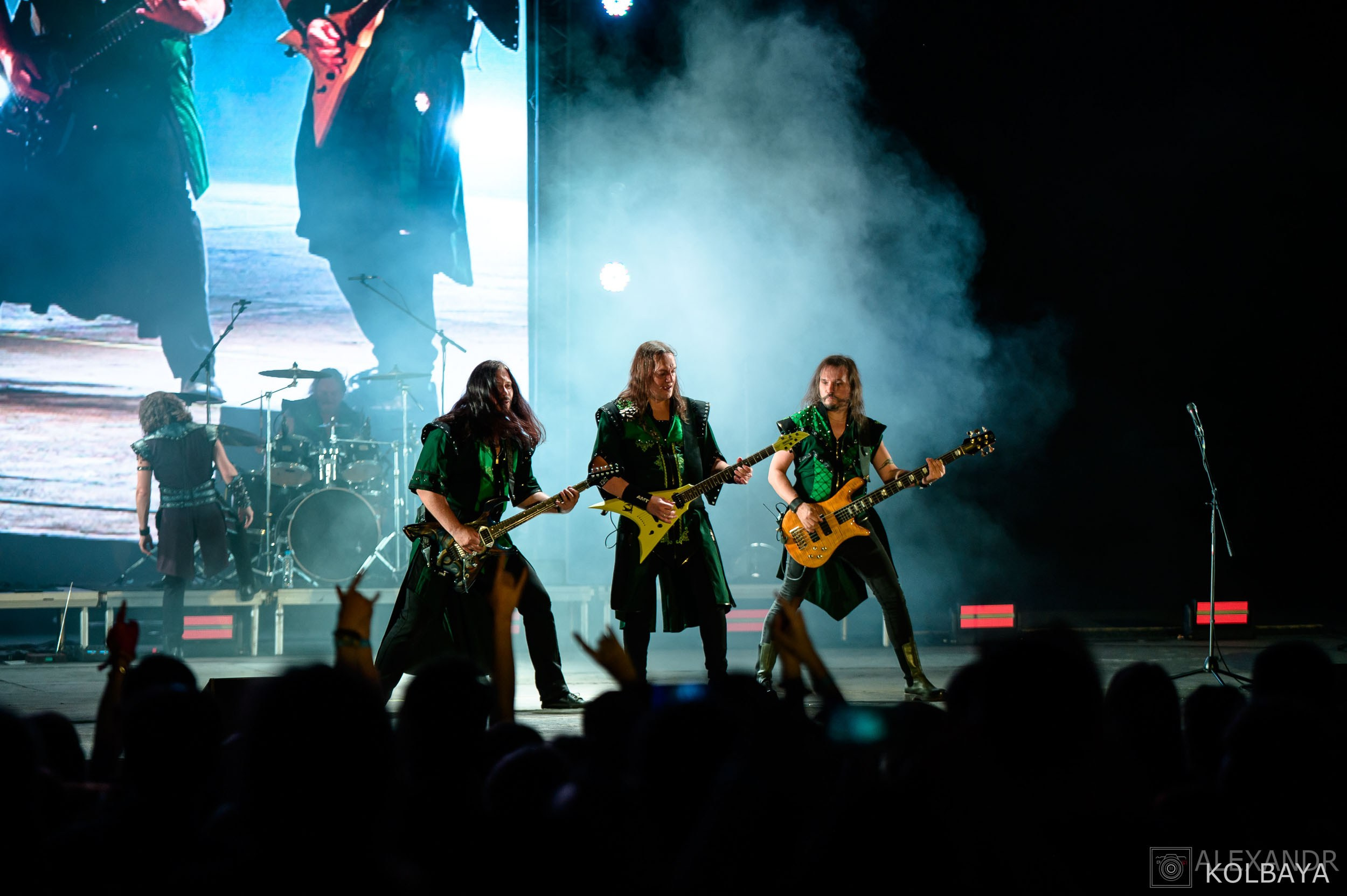 Концерт группы Эпидемия в Зеленом театре. Концертный и театральный репортажный фотограф в Москве Александр Колбая