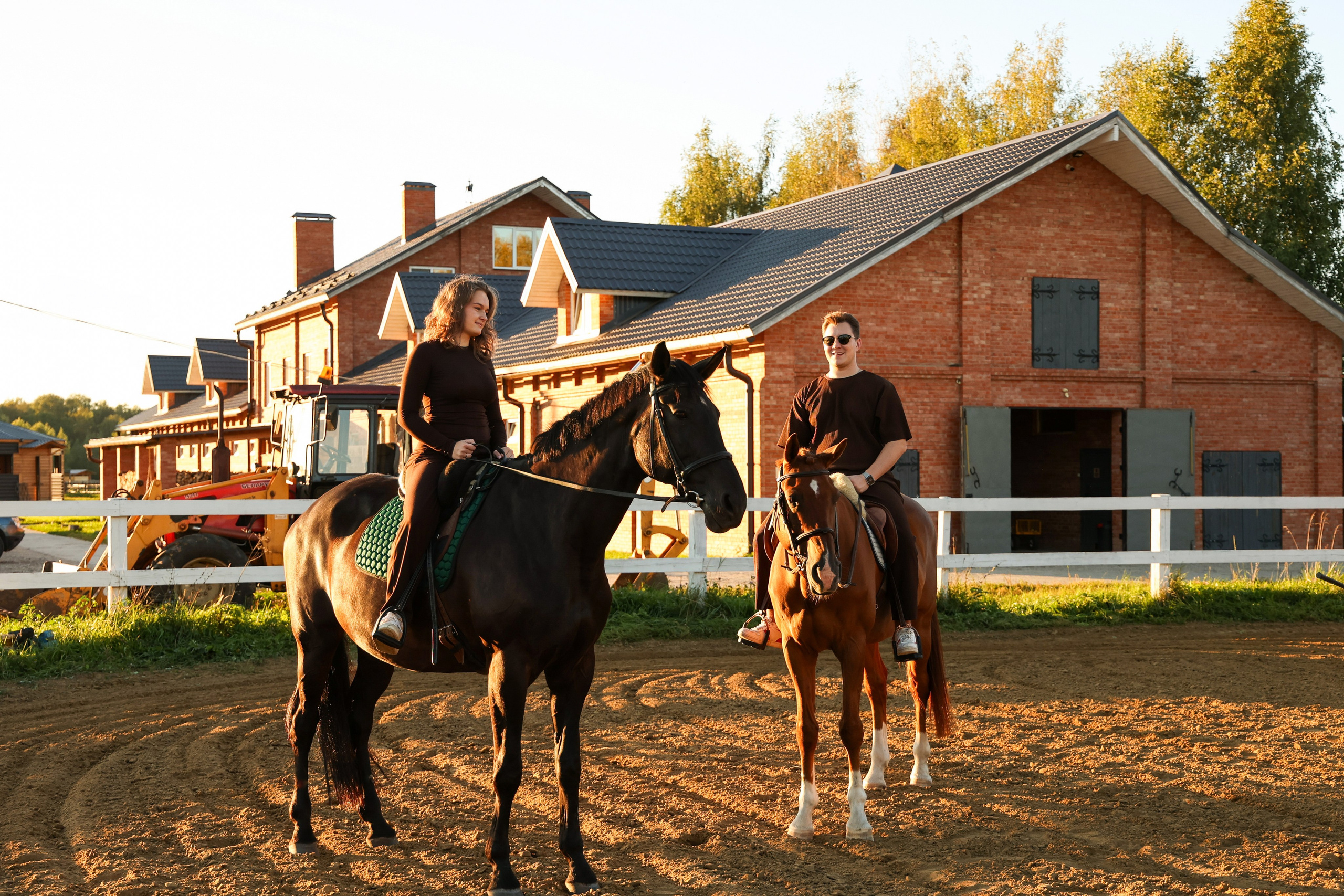 Валентин & Валерия. Конная прогулка. Свадебный и Event фотограф в Москве Бажина Ирина