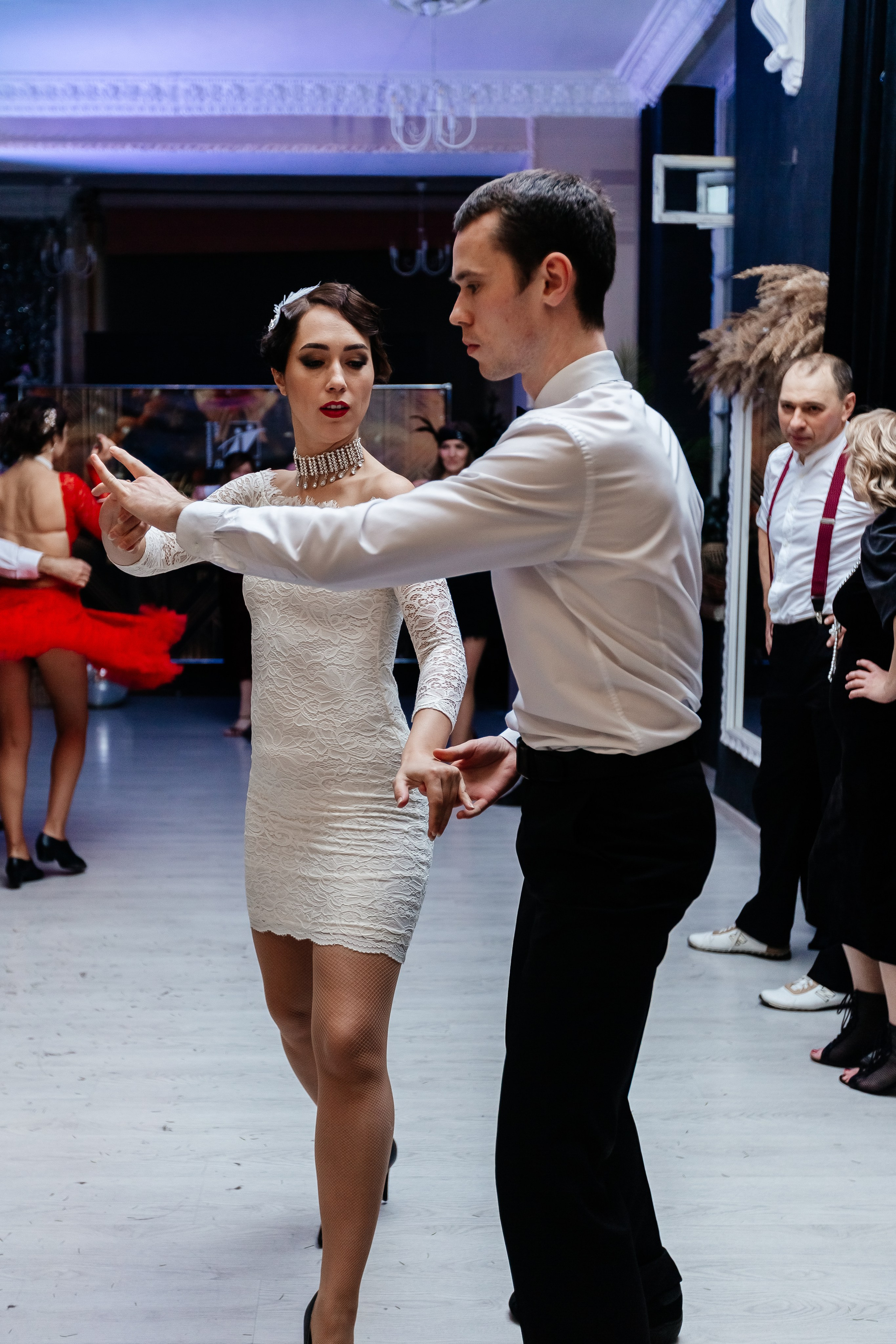 Новогодняя танцевальная хастл-вечеринка в стиле Гетсби. Фотограф Краснодар Марго Хелбен