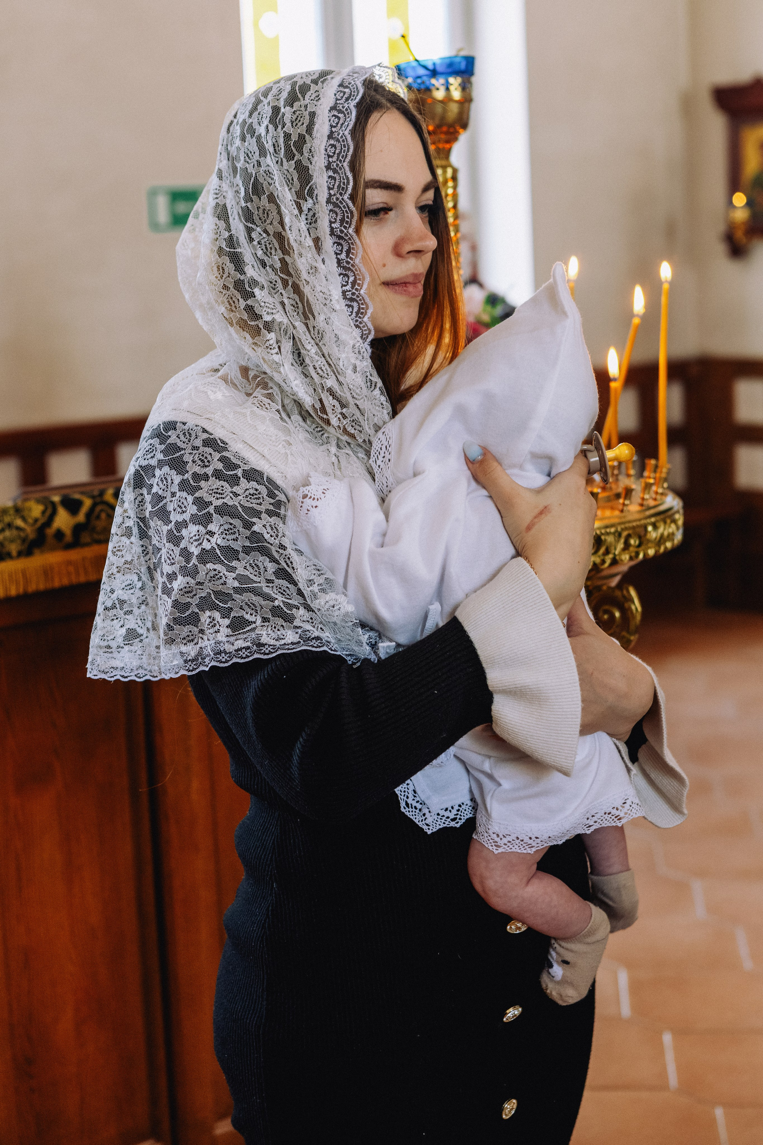 Крещение Артема и Полины. Фотограф в Курске Смирнов Евгений