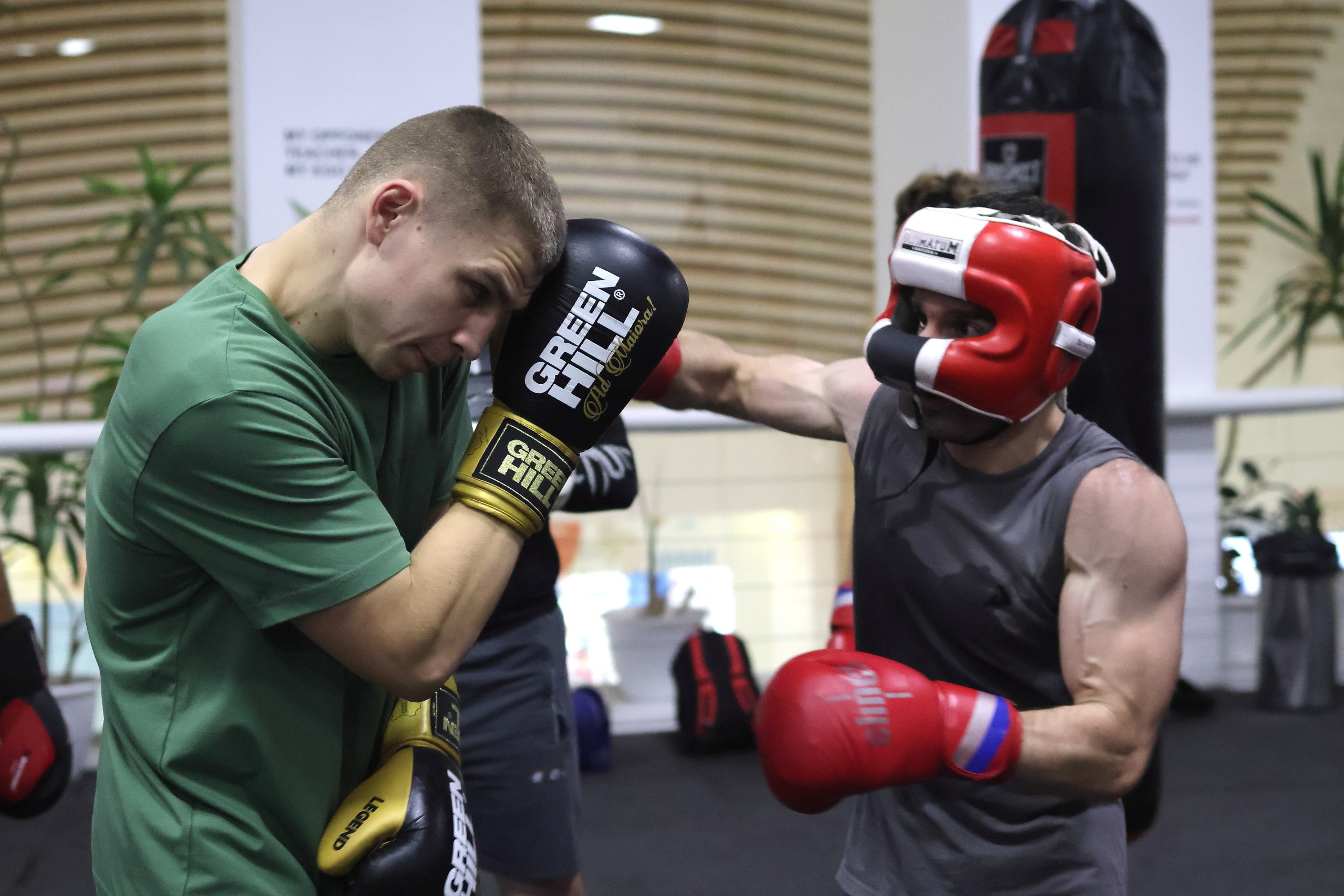 Тренировка по боксу в клубе Tiger. Спортивный и репортажный фотограф Ермакова Светлана
