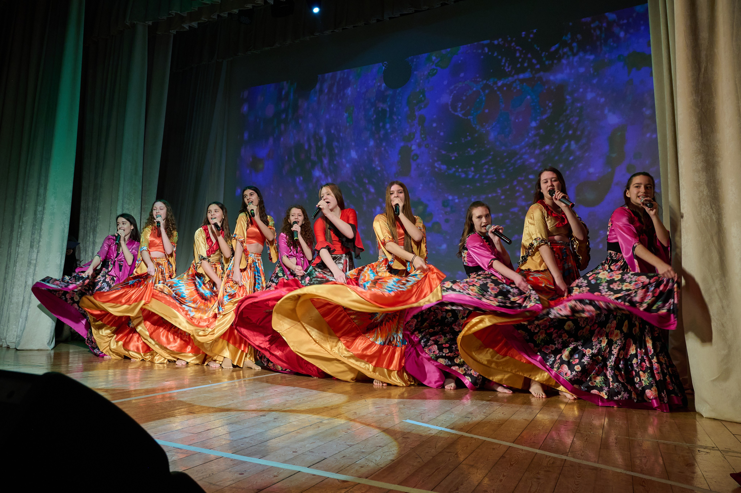 Новогодний концерт. Жизнь курорта Кабардинка в фотографиях